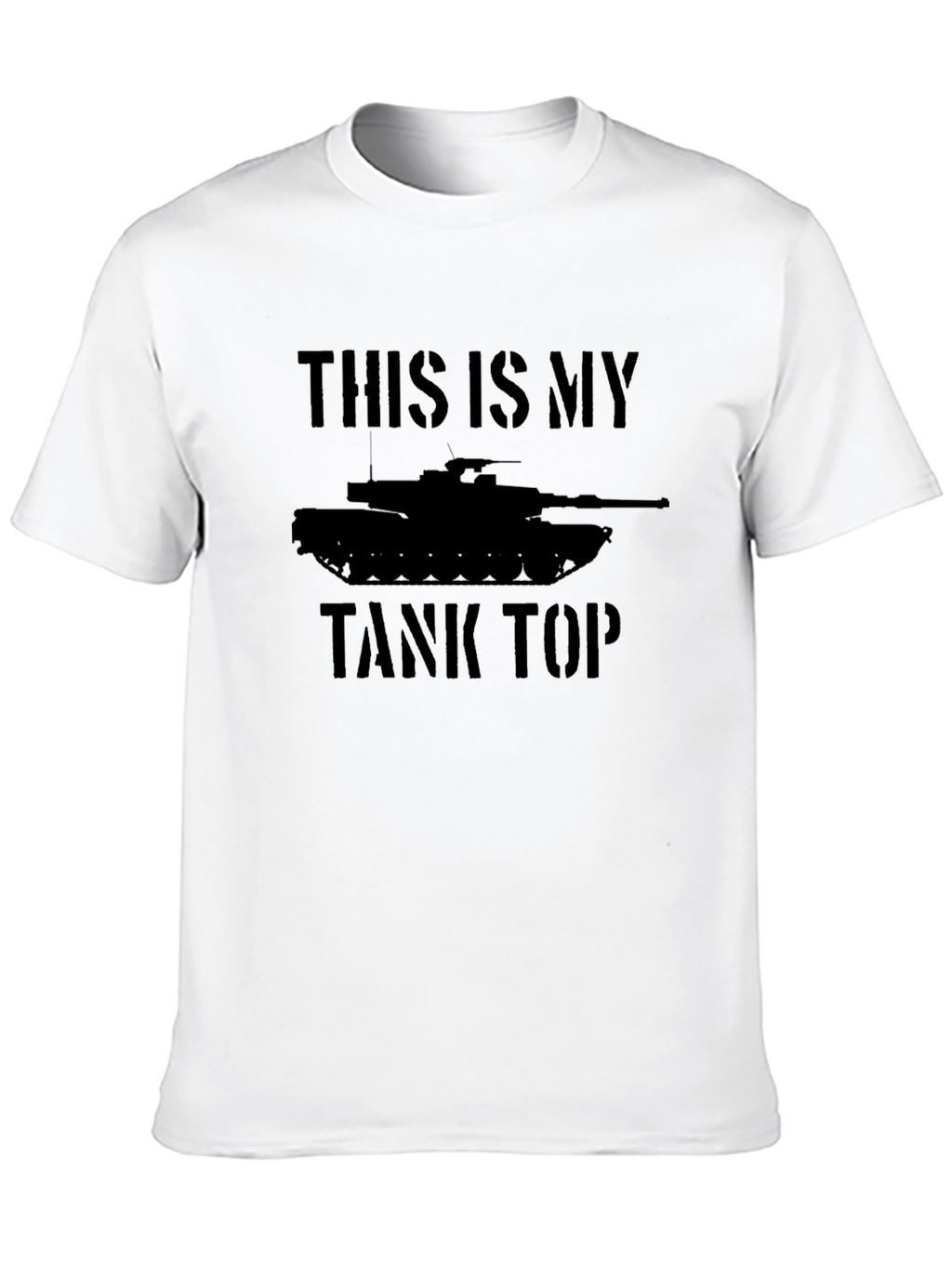 This Is My Tank Top Novelty Graphic T-Shirt