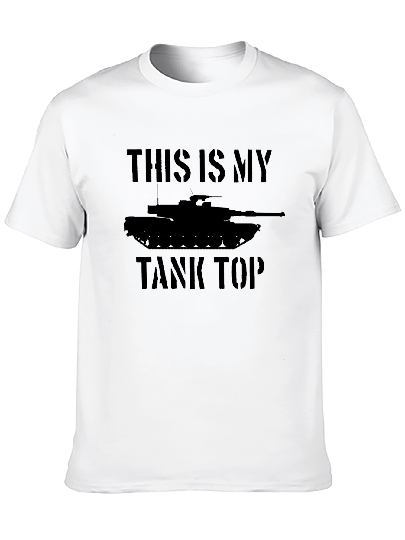 This Is My Tank Top Novelty Graphic T-Shirt