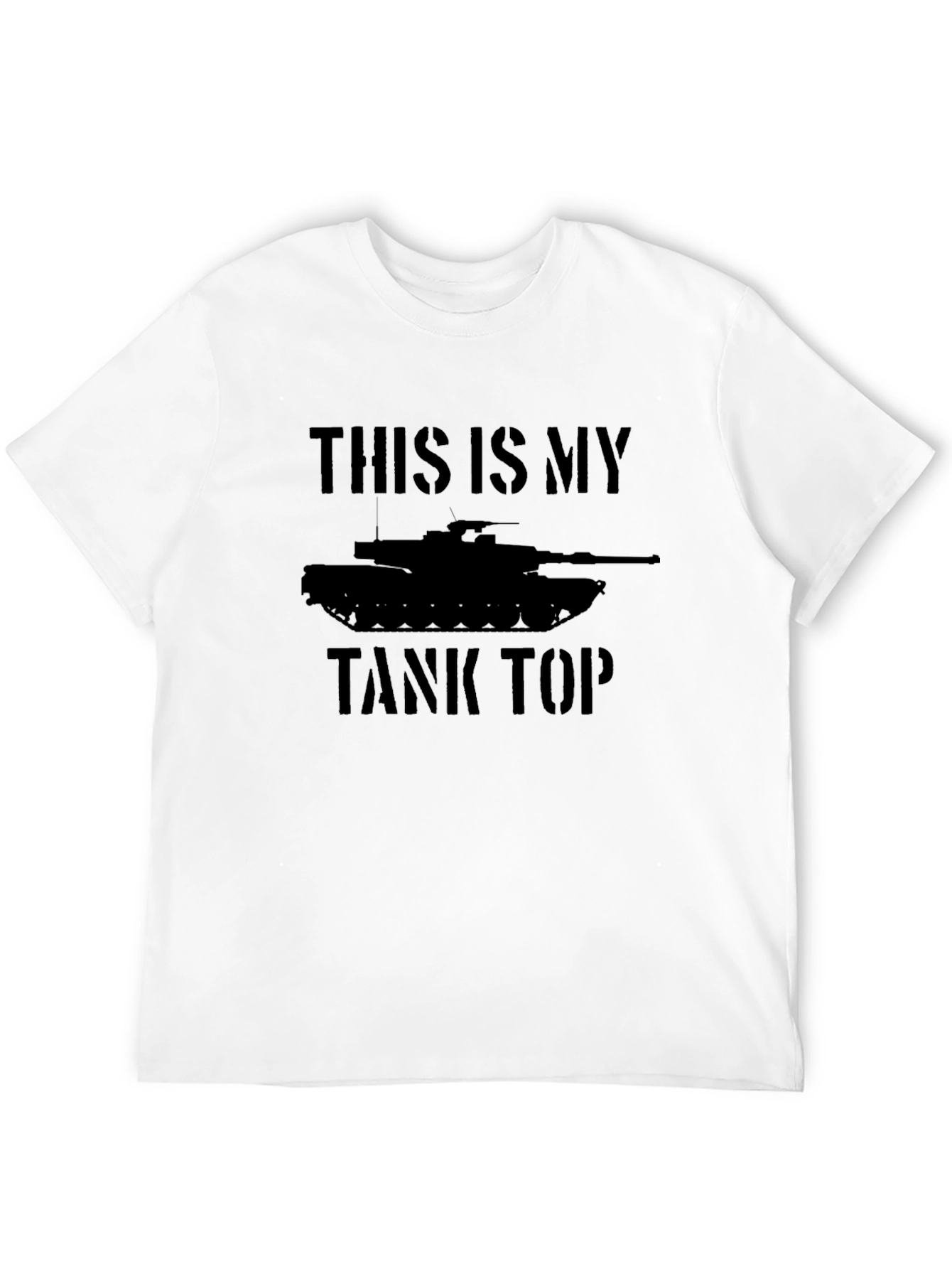 This Is My Tank Top Novelty Graphic T-Shirt