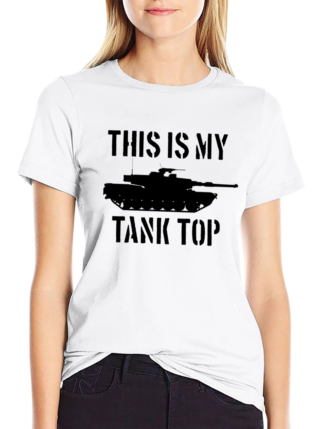 This Is My Tank Top Novelty Graphic T-Shirt