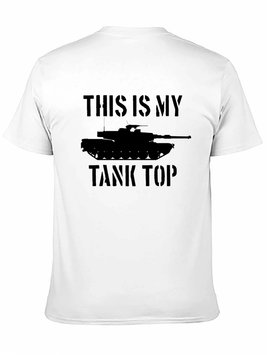 This Is My Tank Top Novelty Graphic T-Shirt