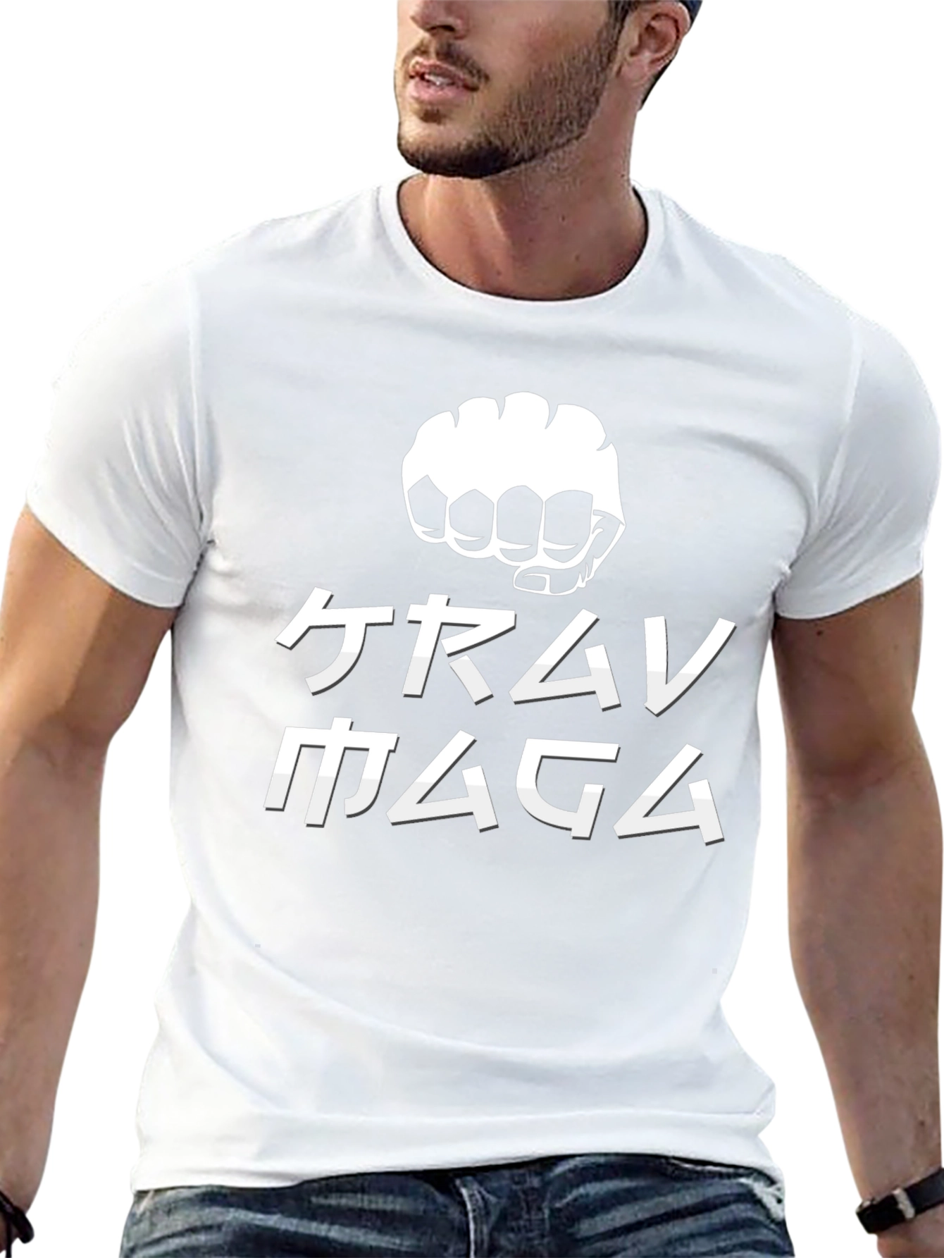 Krav Maga Fist Graphic Black T-Shirt