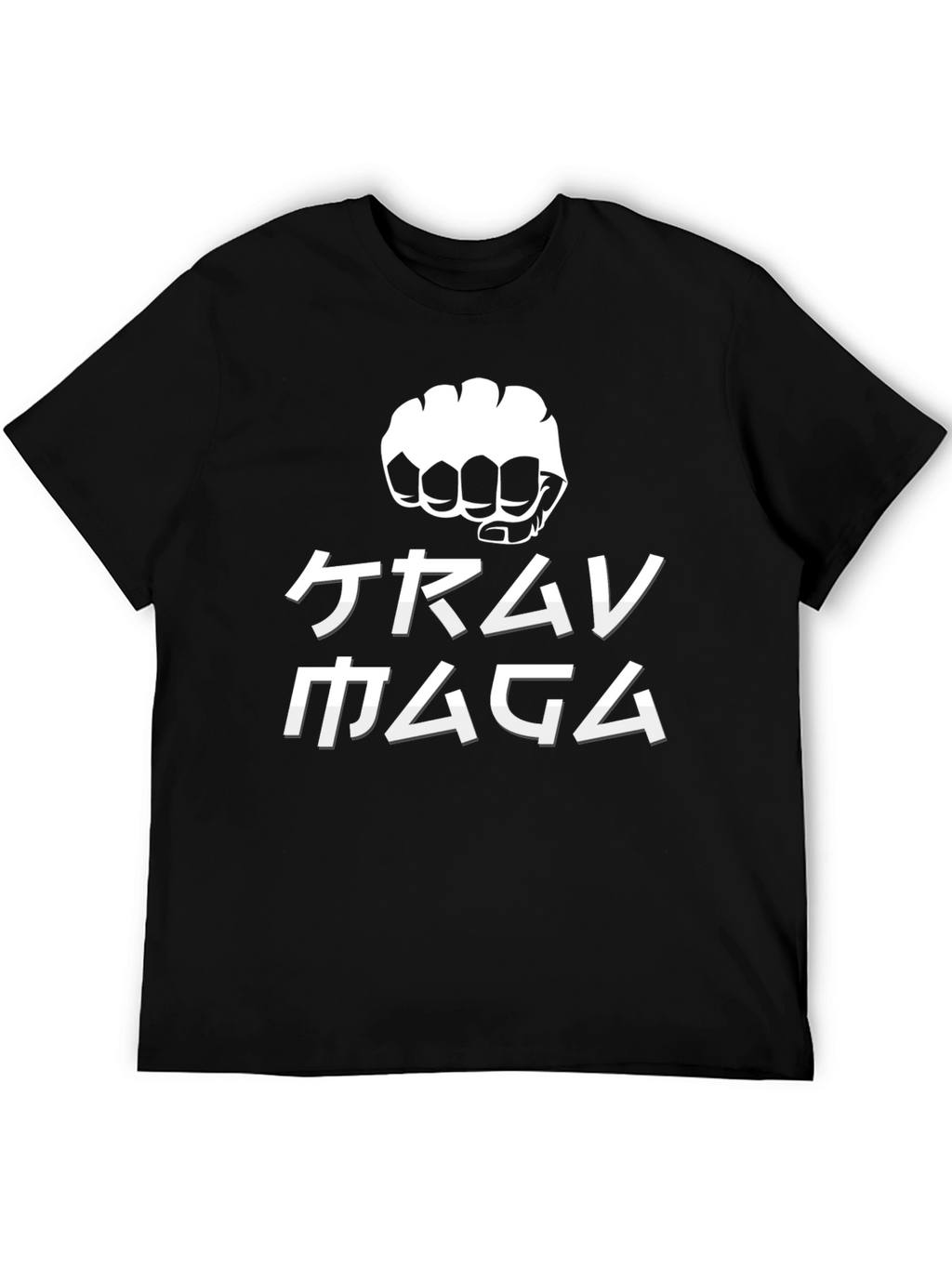 Krav Maga Fist Graphic Black T-Shirt