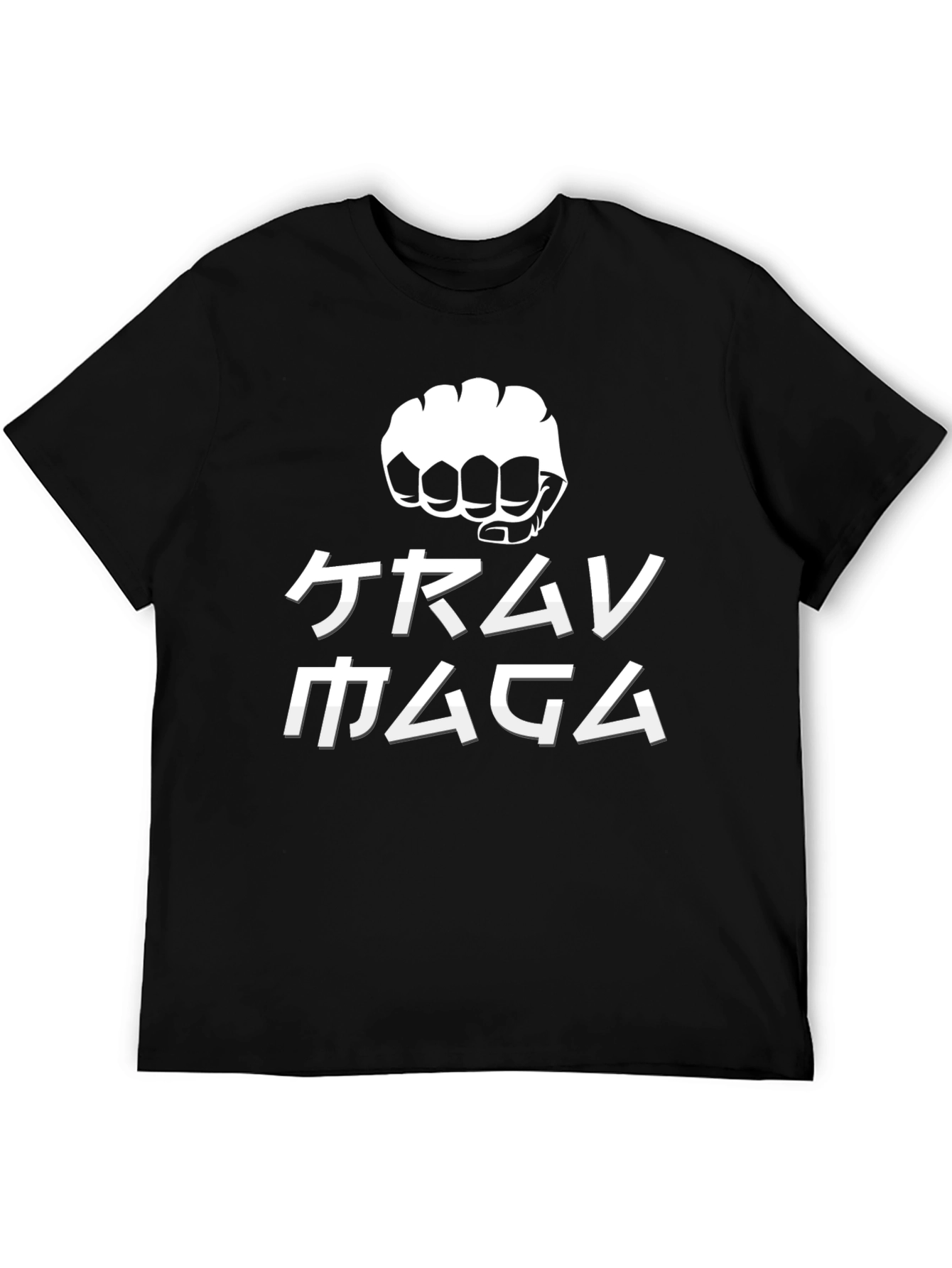 Krav Maga Fist Graphic Black T-Shirt