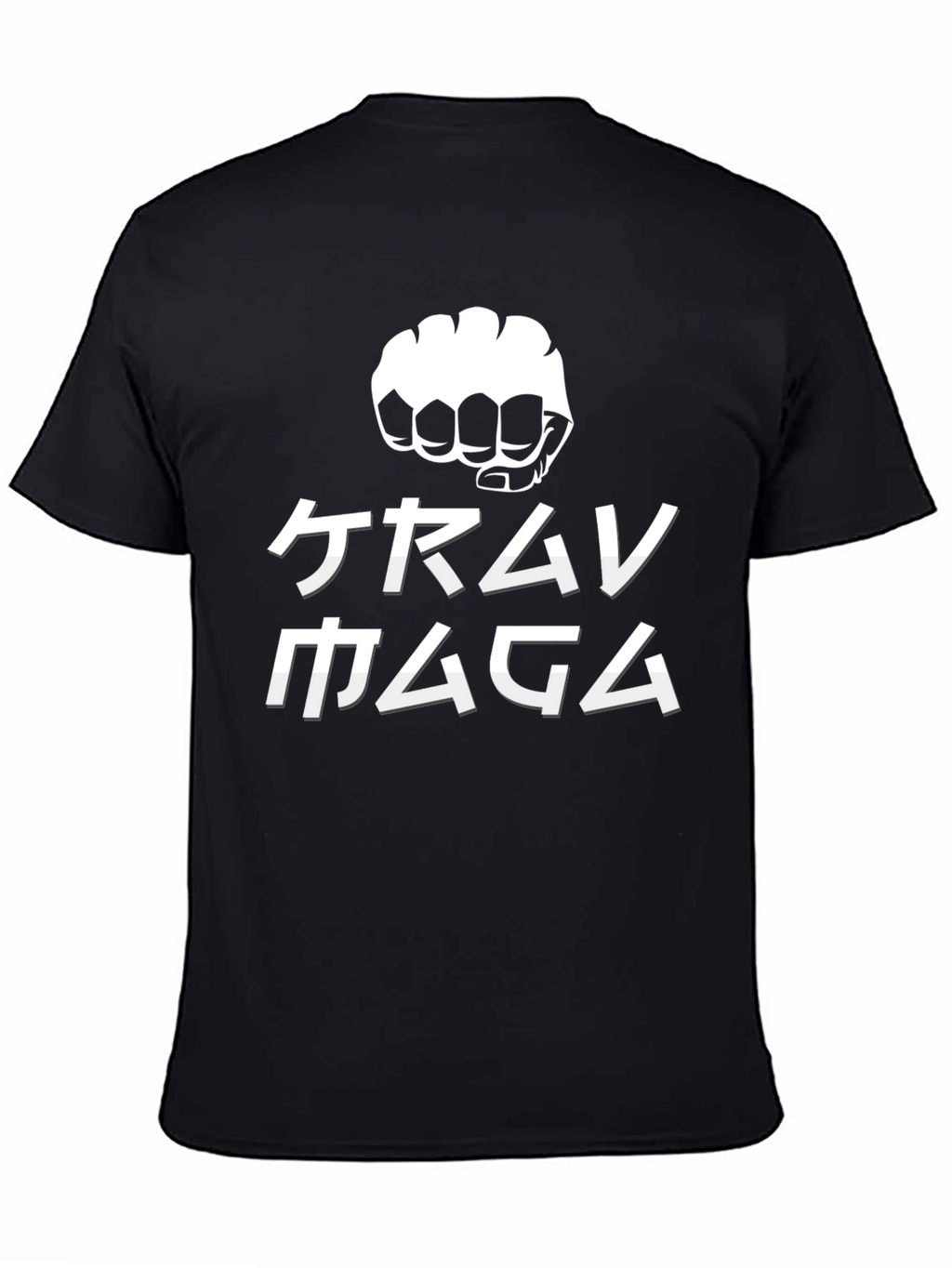 Krav Maga Fist Graphic Black T-Shirt