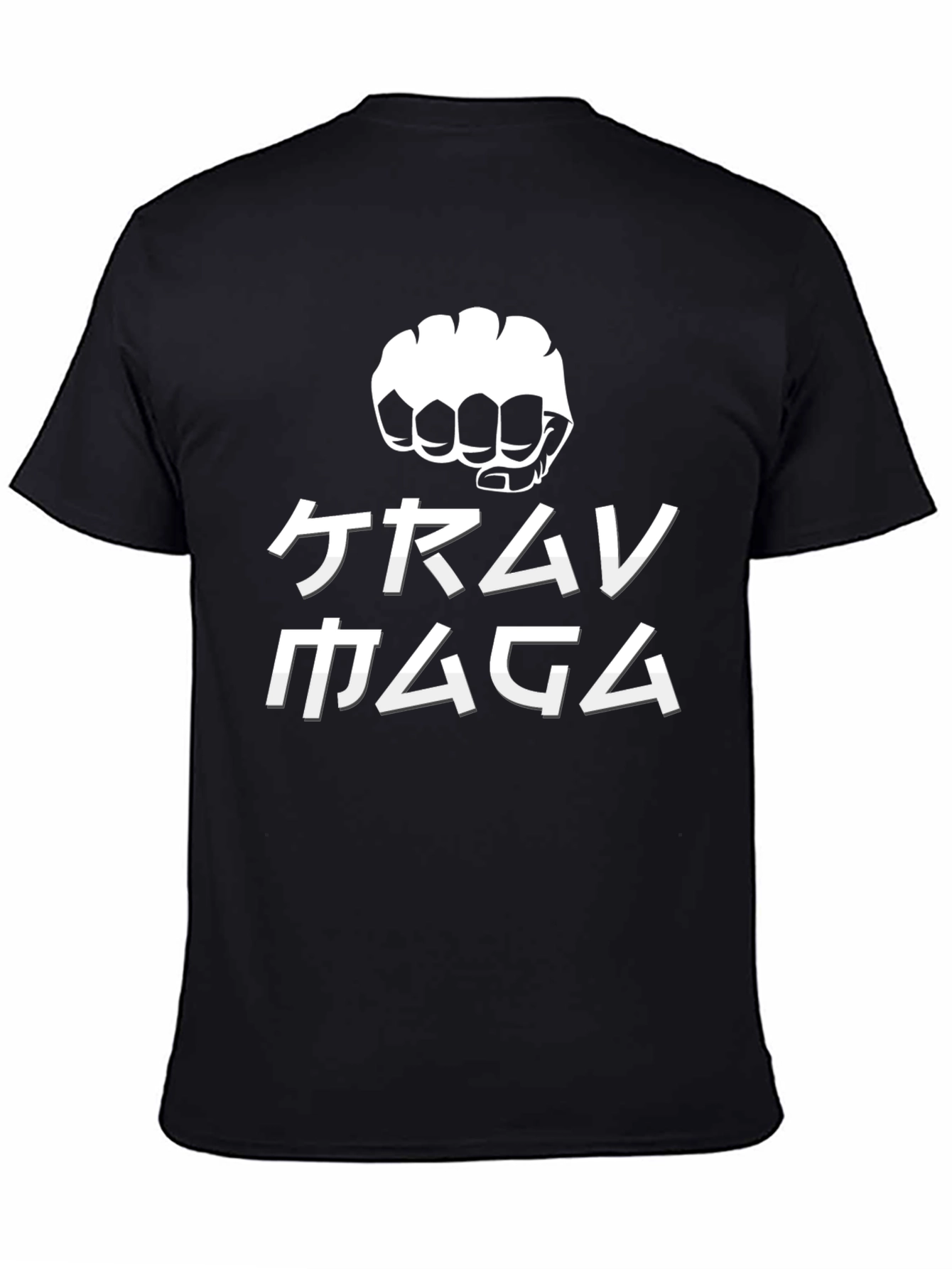 Krav Maga Fist Graphic Black T-Shirt