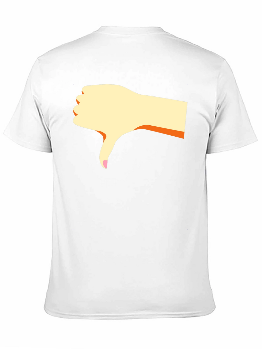 Dislike Hand Graphic Black T-Shirt