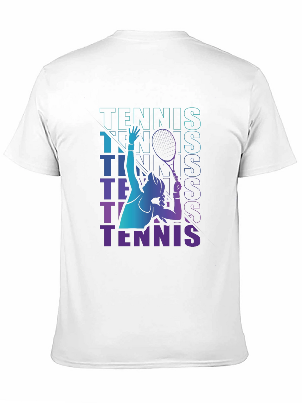 Tennis Player Graphic Tee - Serve Style