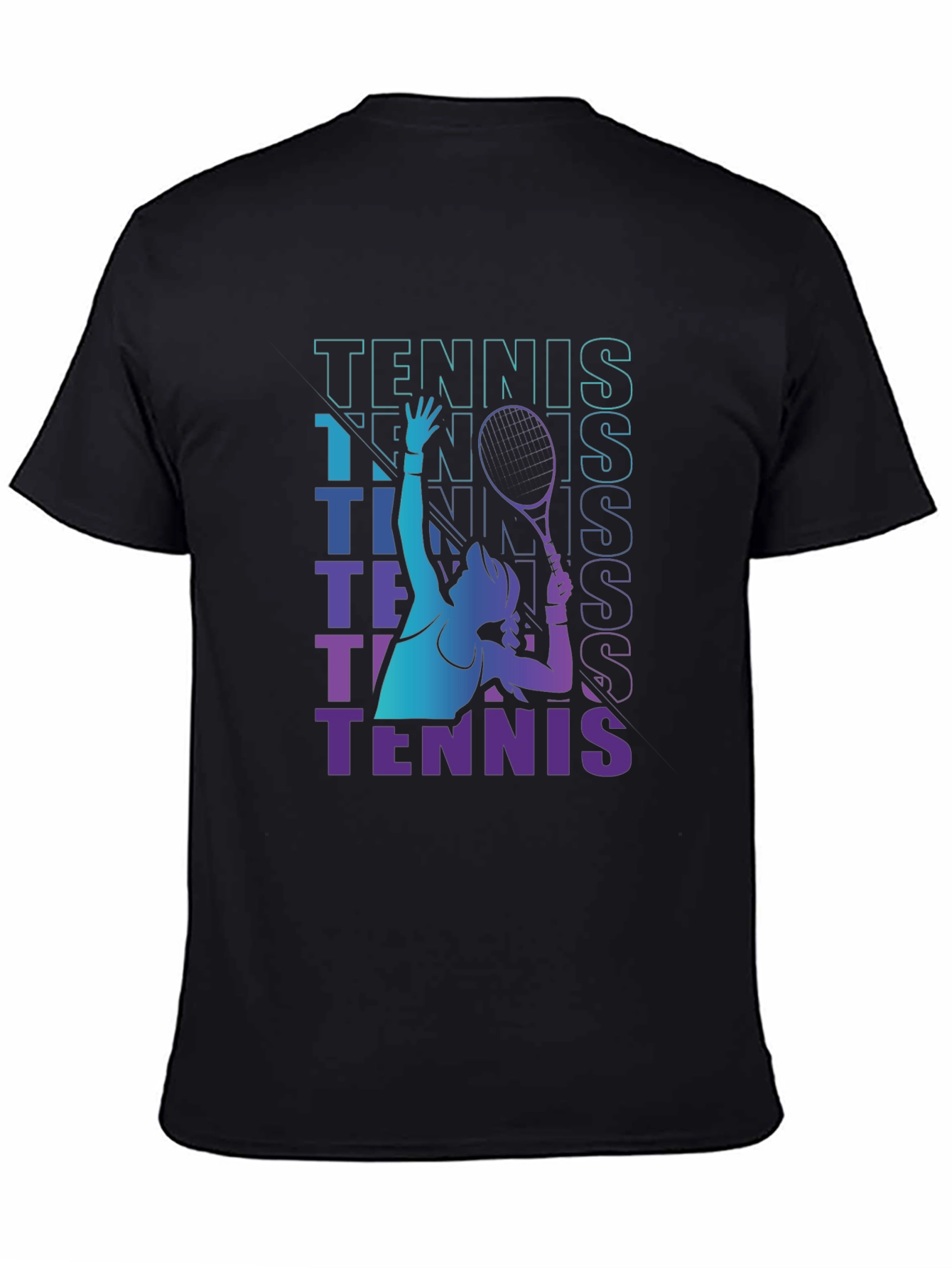 Tennis Player Graphic Tee - Serve Style