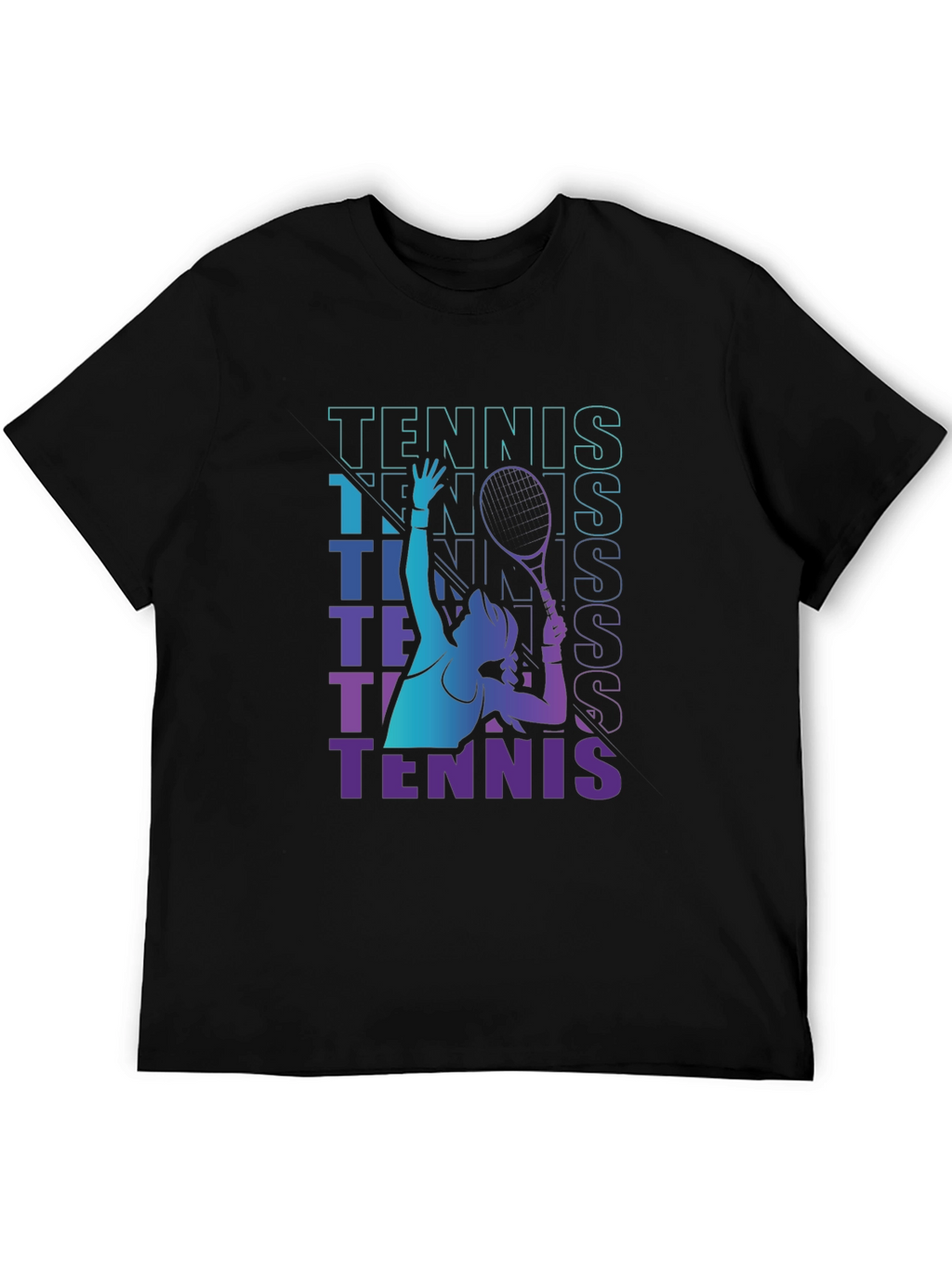 Tennis Player Graphic Tee - Serve Style