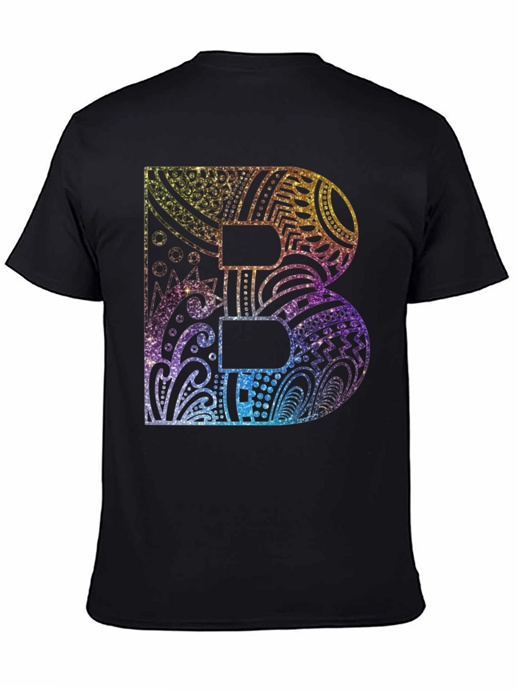 B Letter Graphic Print Tee
