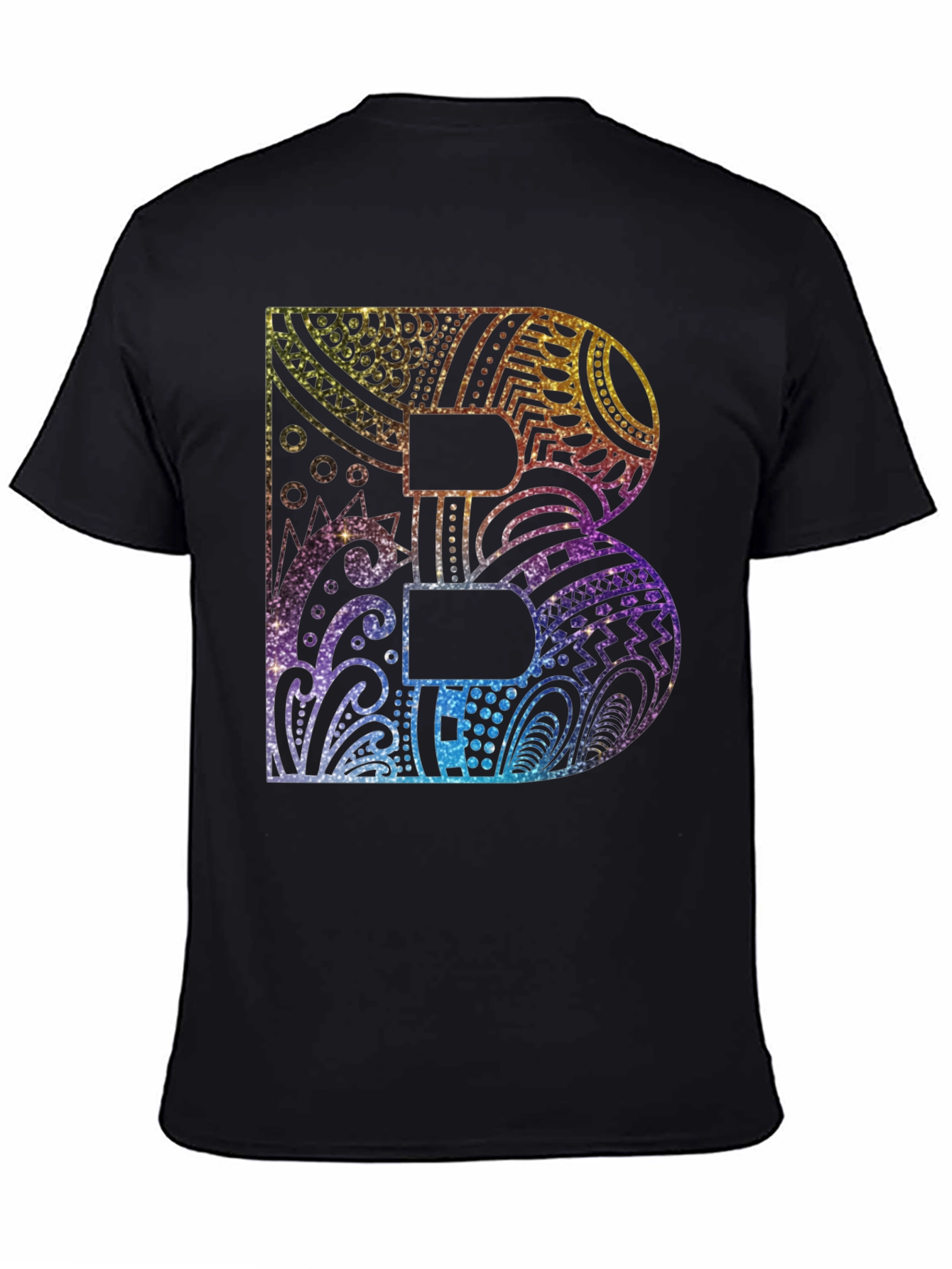 B Letter Graphic Print Tee