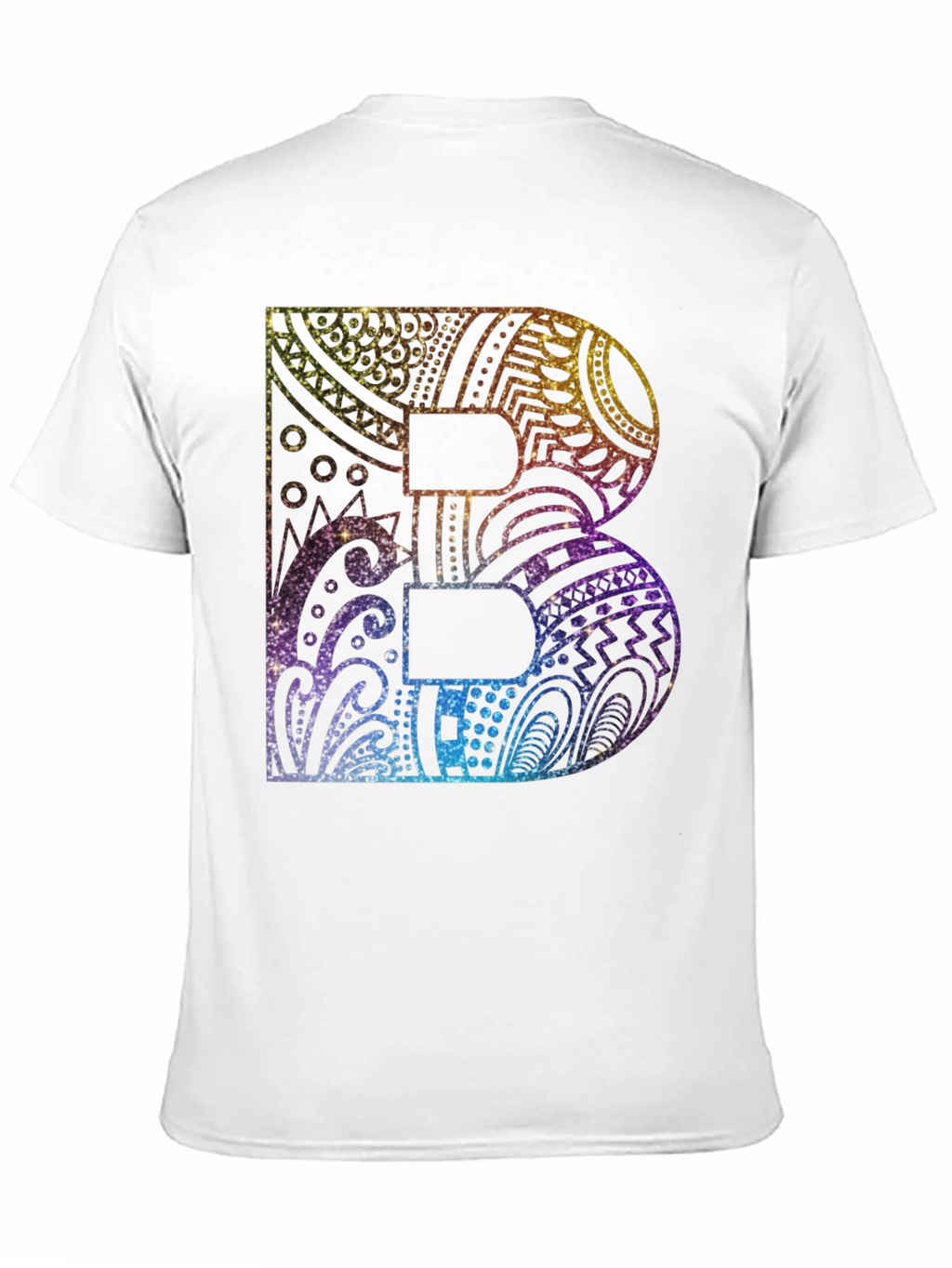 B Letter Graphic Print Tee