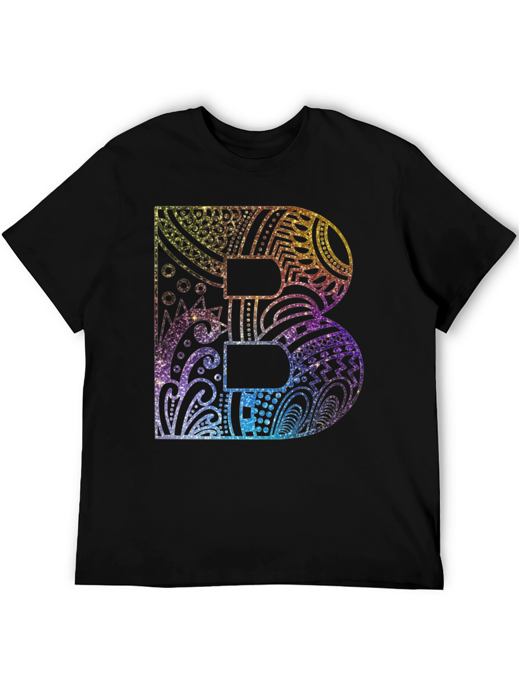 B Letter Graphic Print Tee