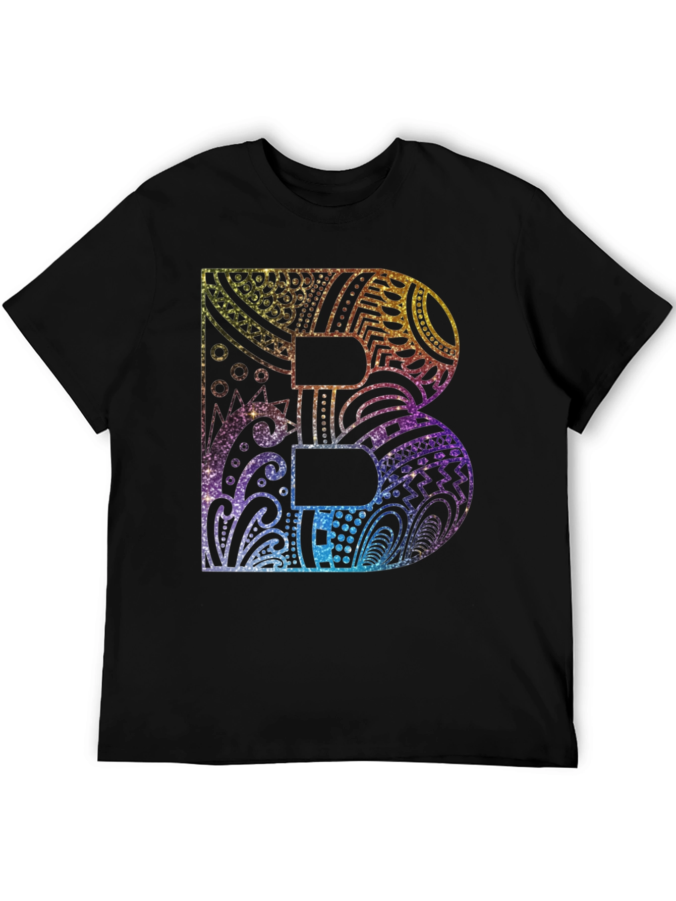 B Letter Graphic Print Tee