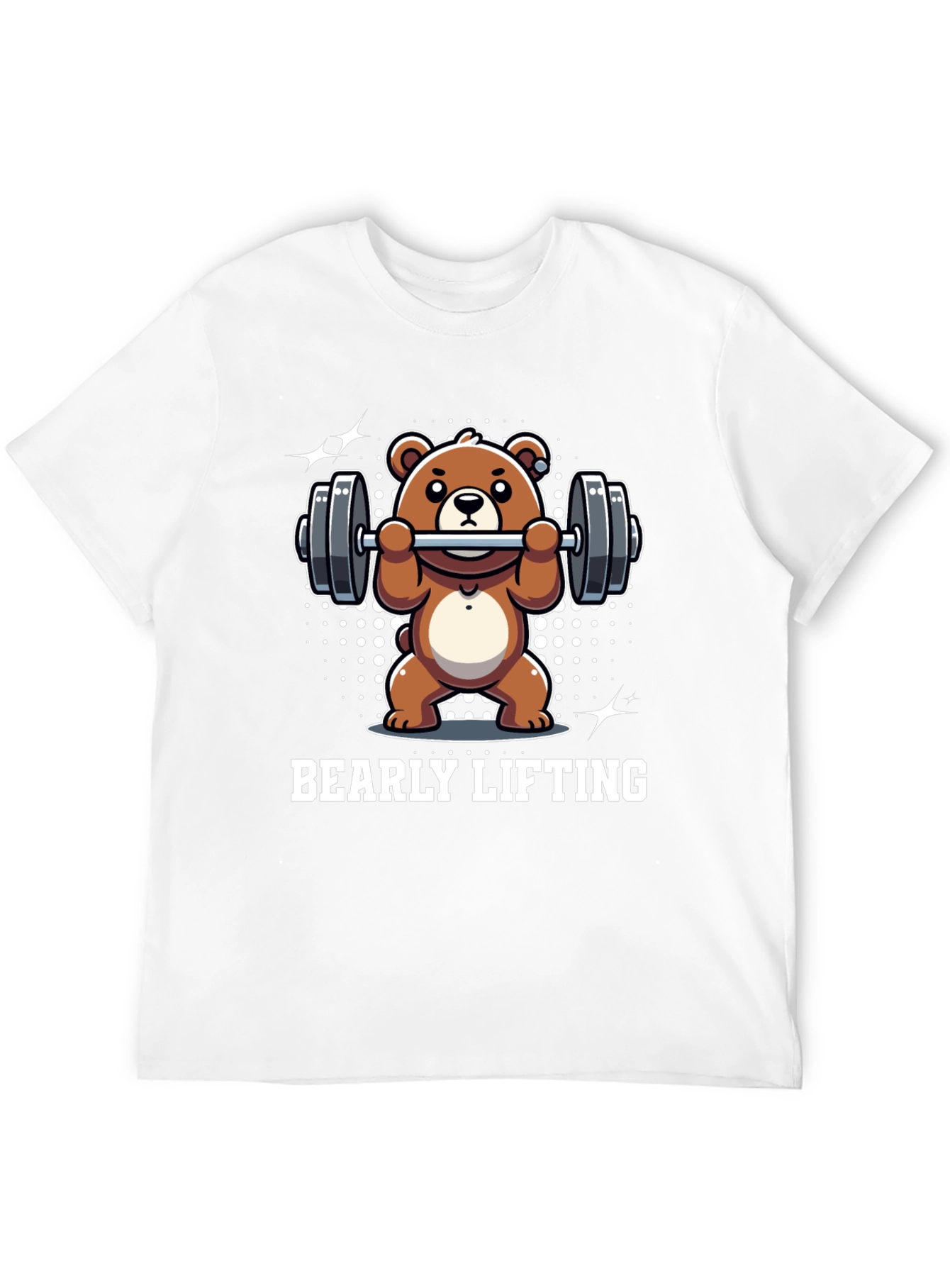Bearly Lifting T-Shirt - Funny Workout Tee