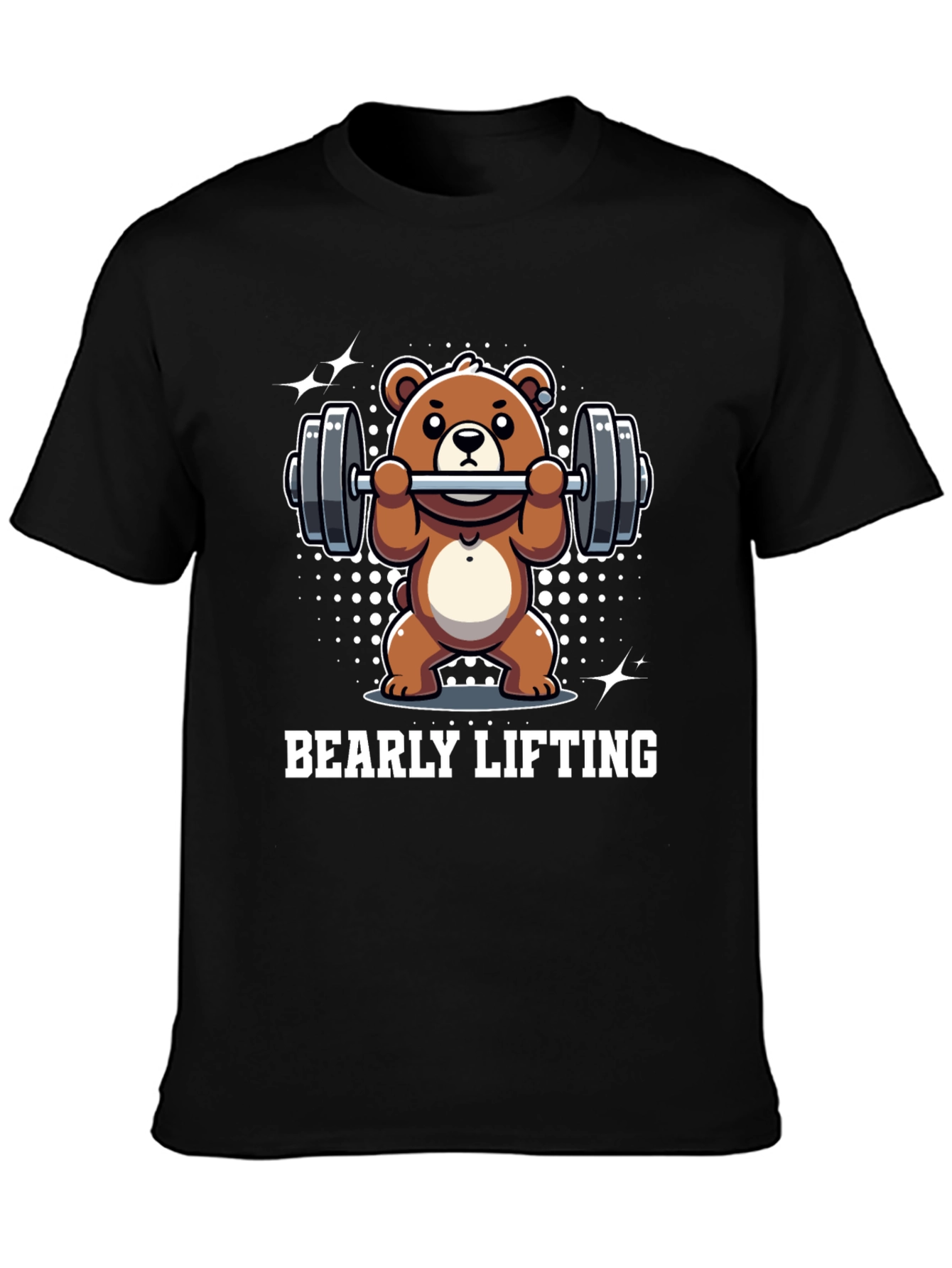 Bearly Lifting T-Shirt - Funny Workout Tee