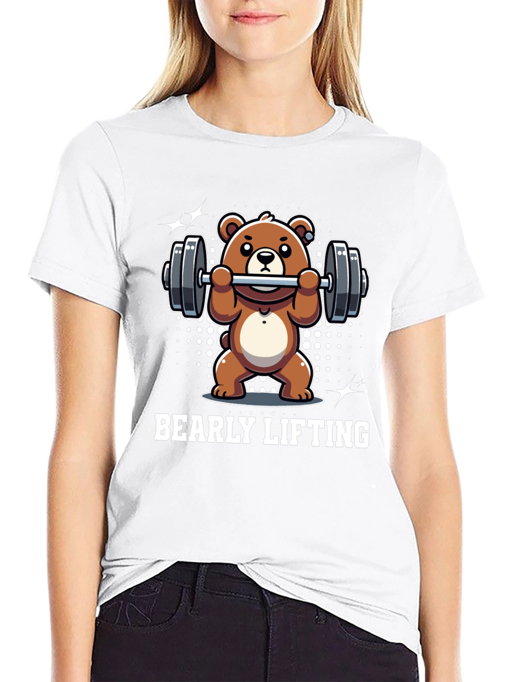 Bearly Lifting T-Shirt - Funny Workout Tee