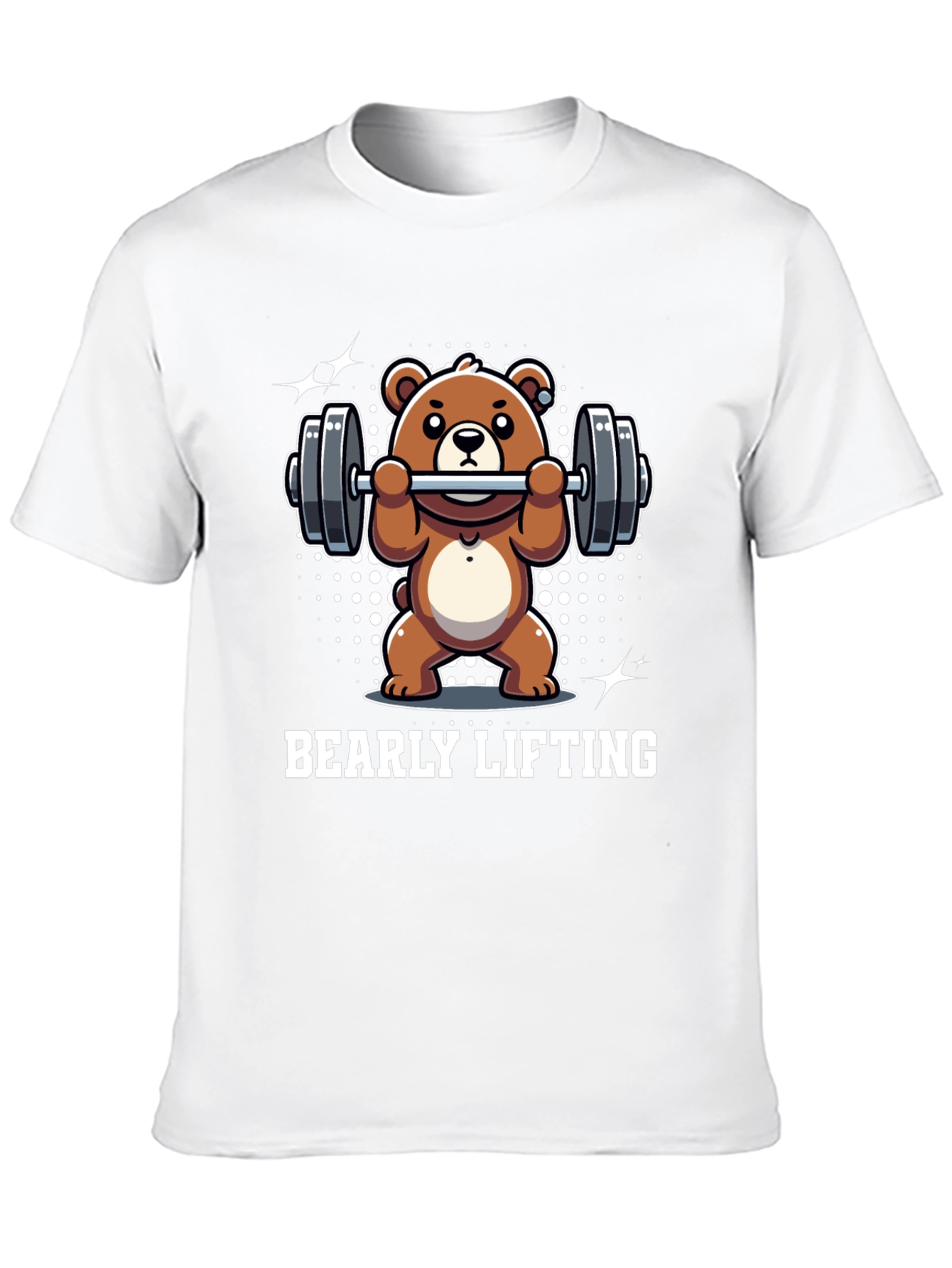 Bearly Lifting T-Shirt - Funny Workout Tee