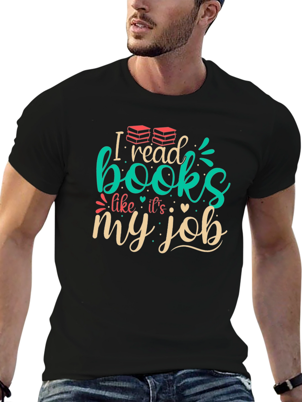 I Read Books Like Its My Job T-Shirt