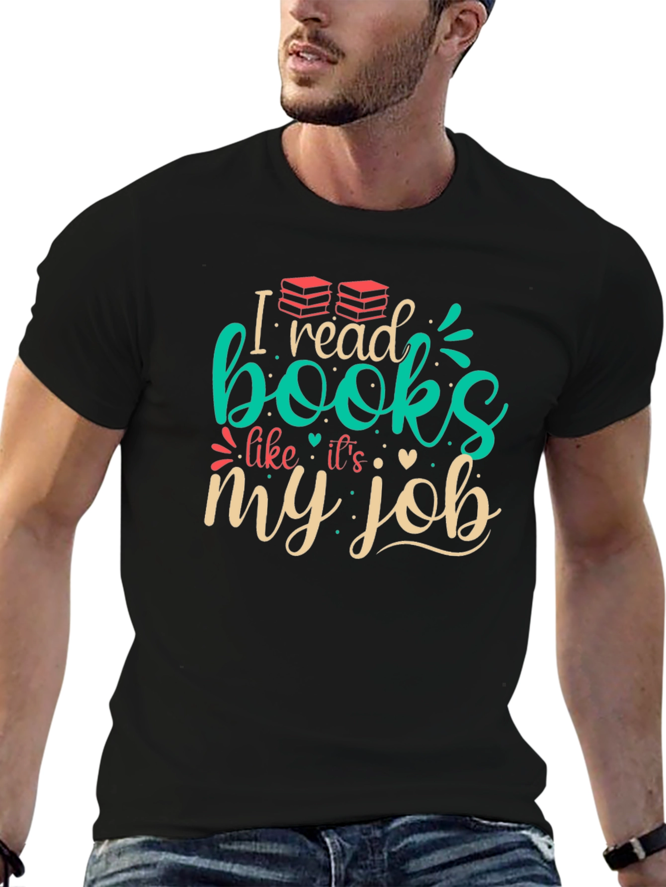 I Read Books Like Its My Job T-Shirt