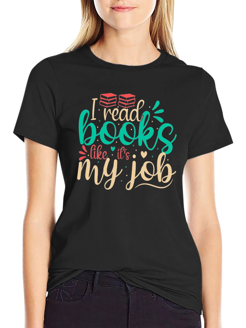I Read Books Like Its My Job T-Shirt