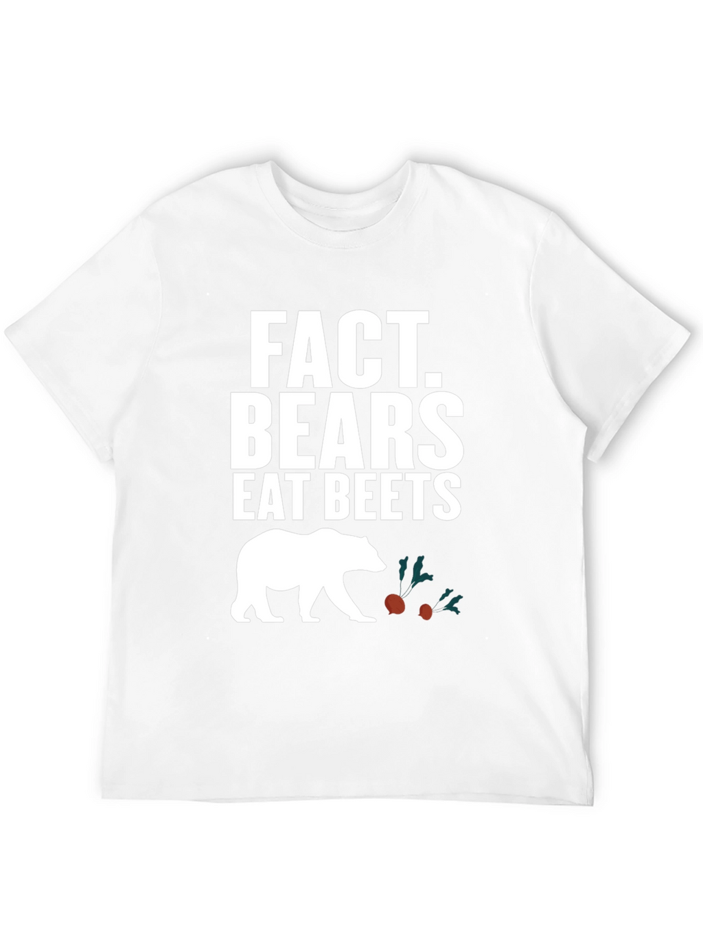 Fact Bears Eat Beets Graphic Tee