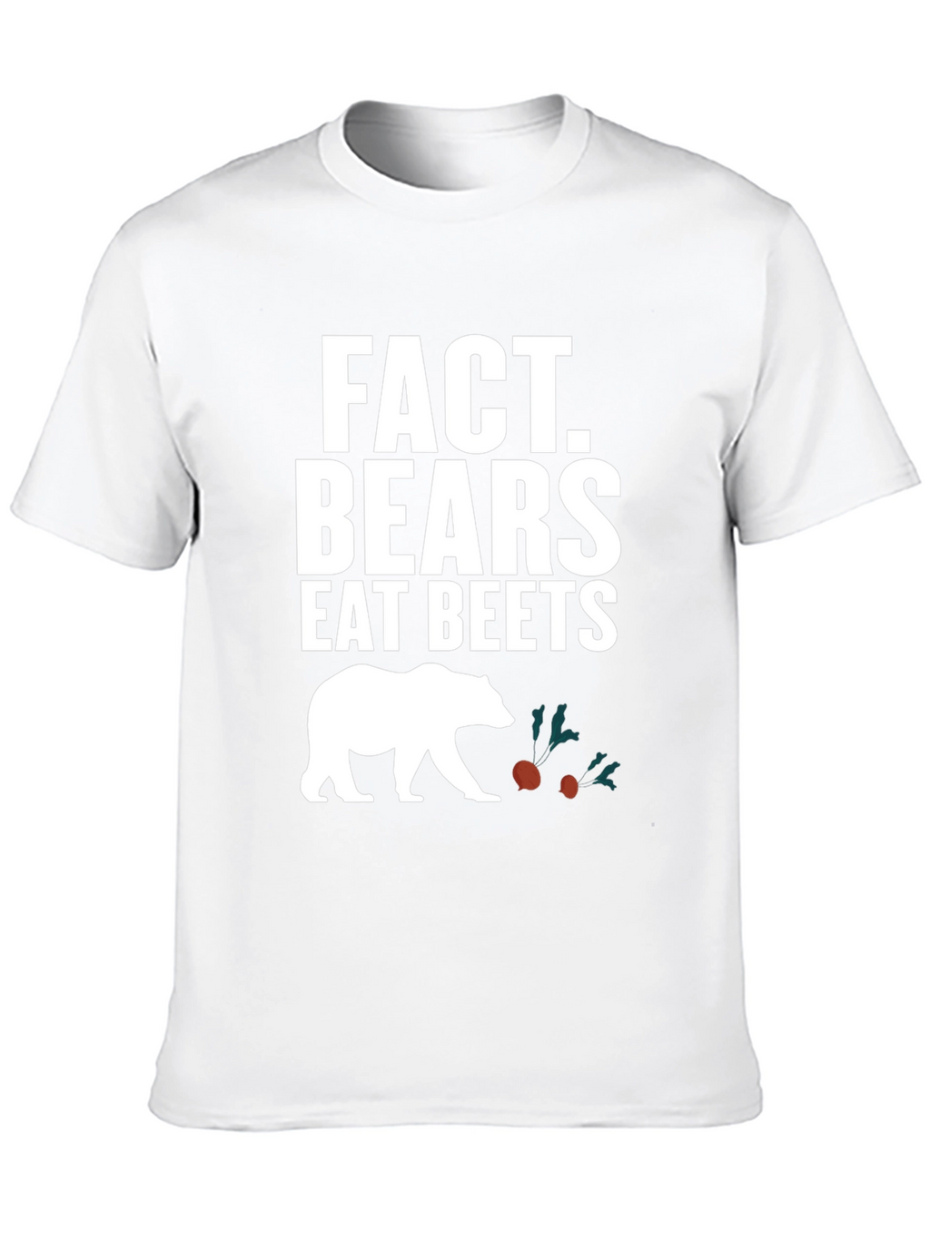 Fact Bears Eat Beets Graphic Tee