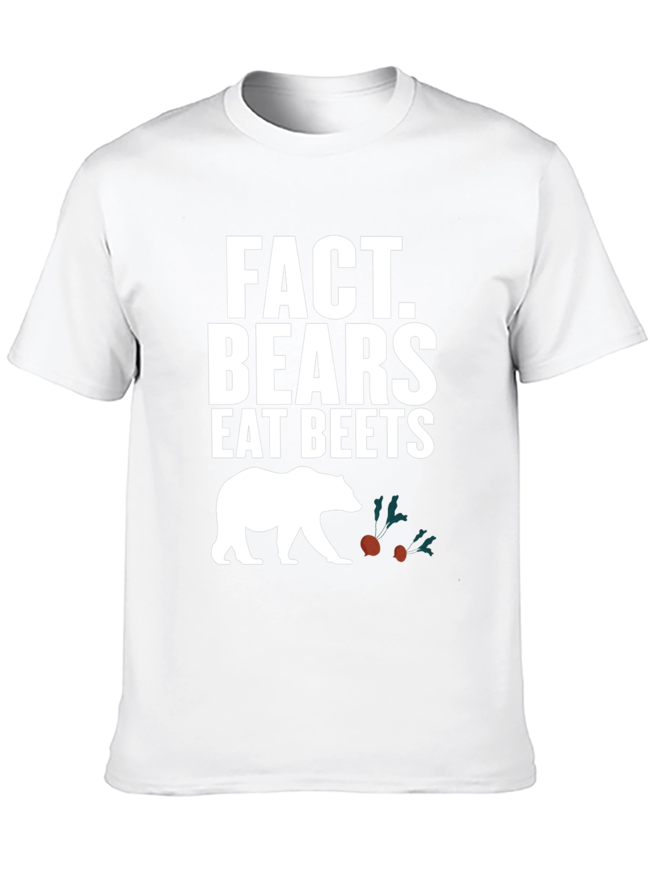 Fact Bears Eat Beets Graphic Tee
