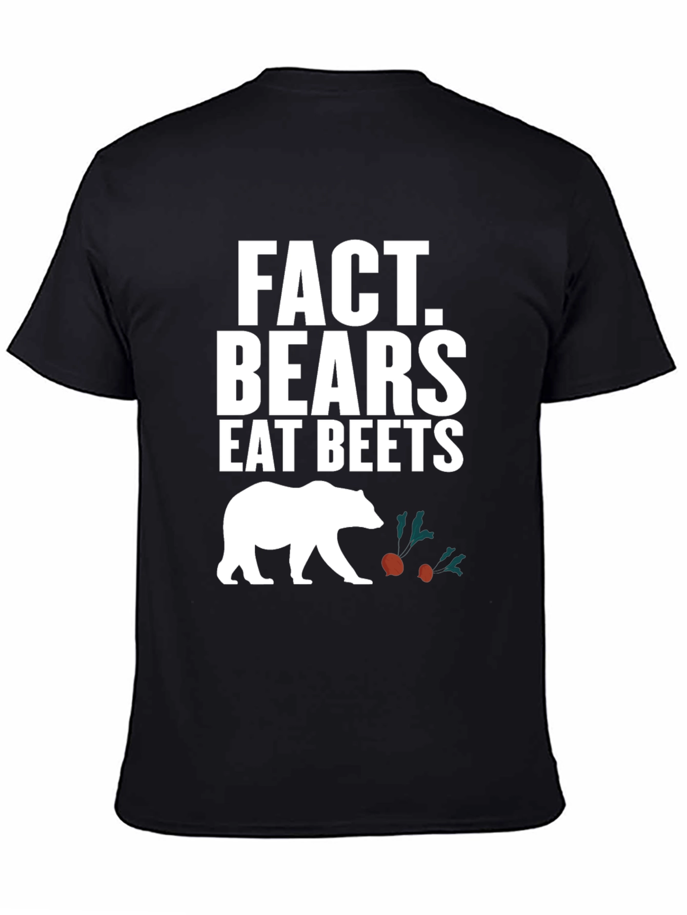 Fact Bears Eat Beets Graphic Tee