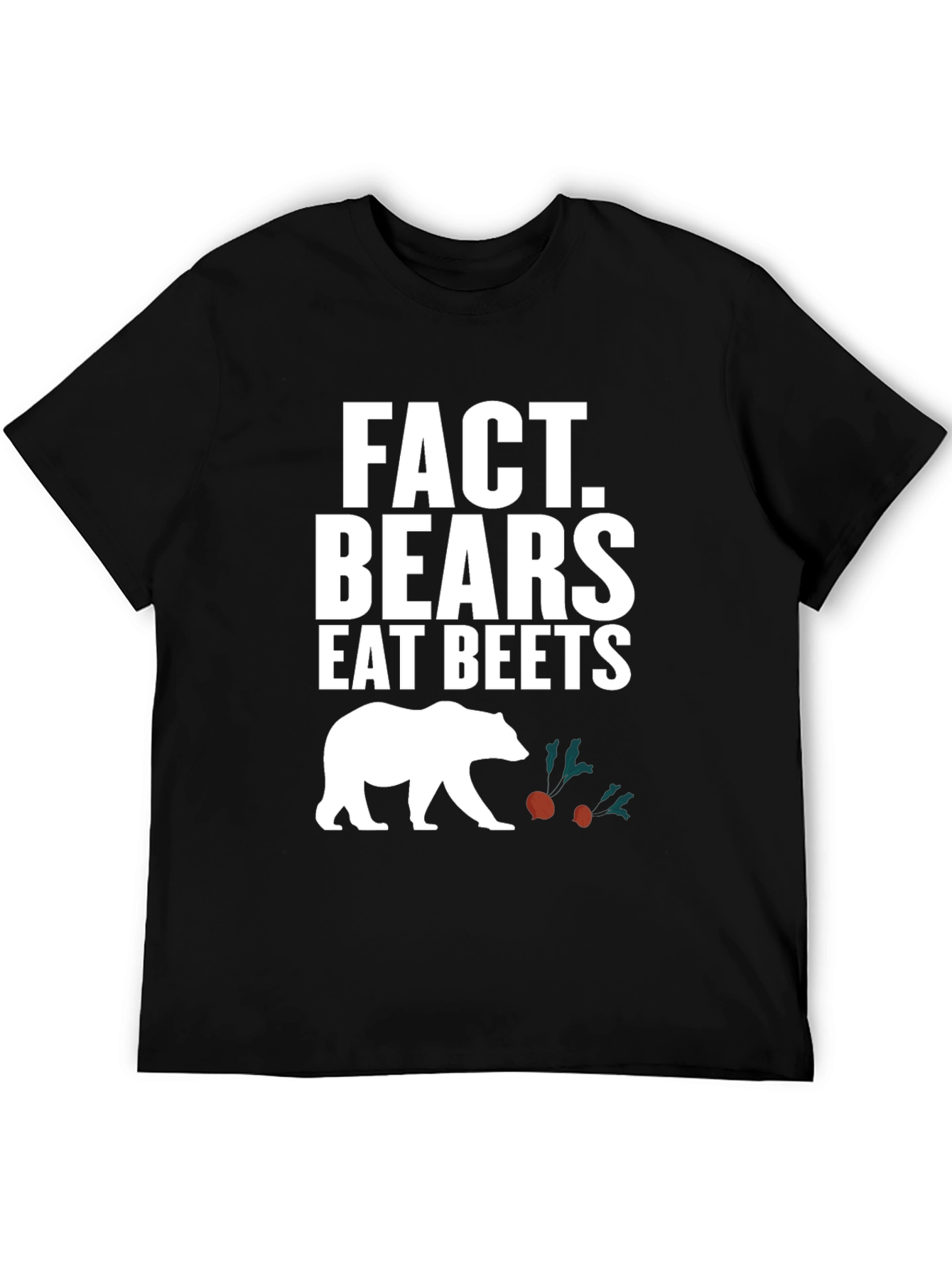 Fact Bears Eat Beets Graphic Tee