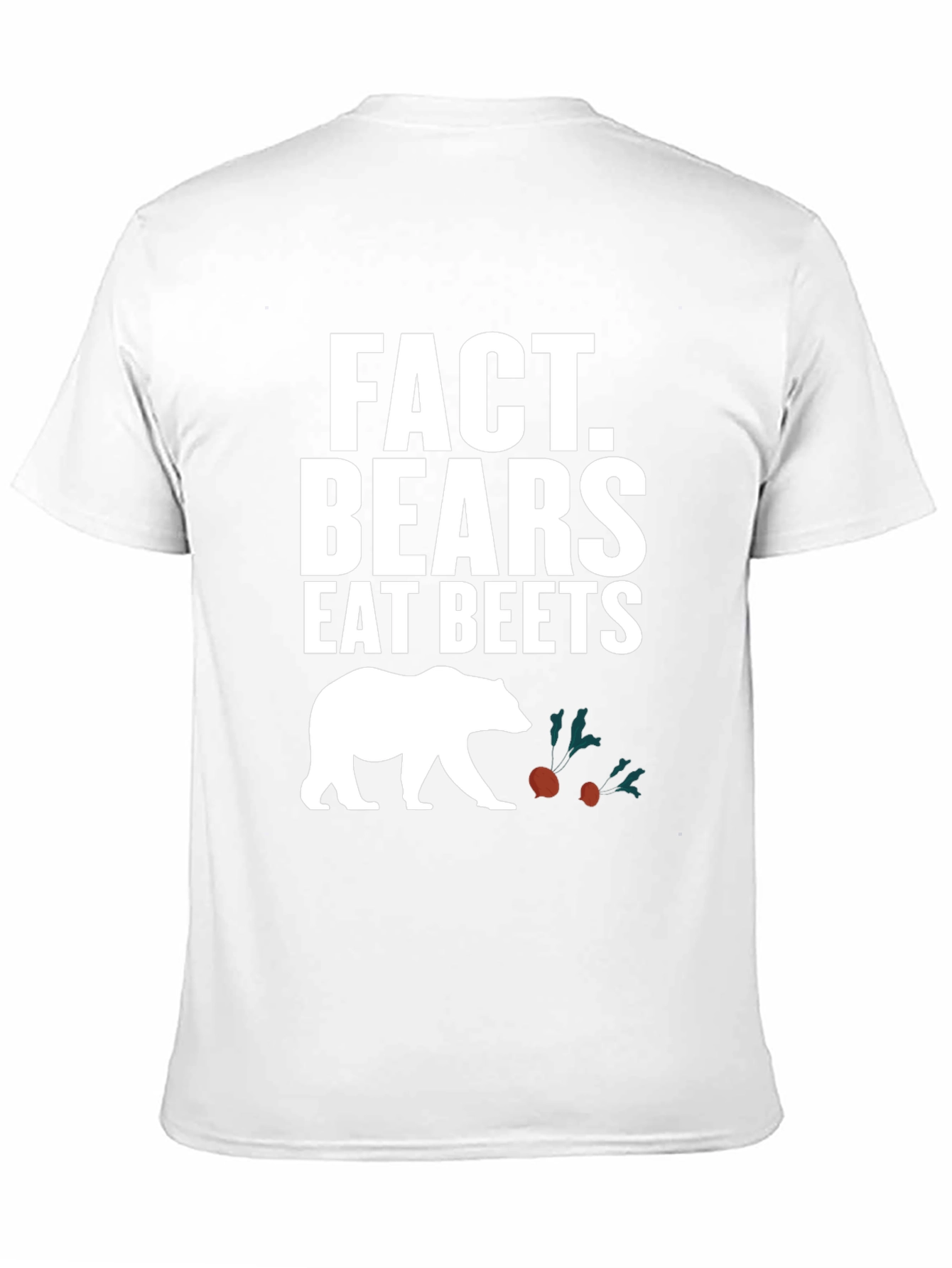 Fact Bears Eat Beets Graphic Tee