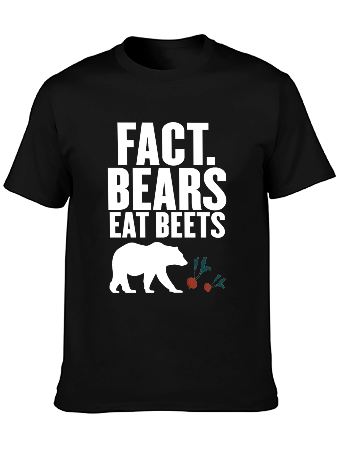 Fact Bears Eat Beets Graphic Tee