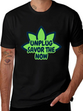 Unplug Savor The Now Graphic T-Shirt