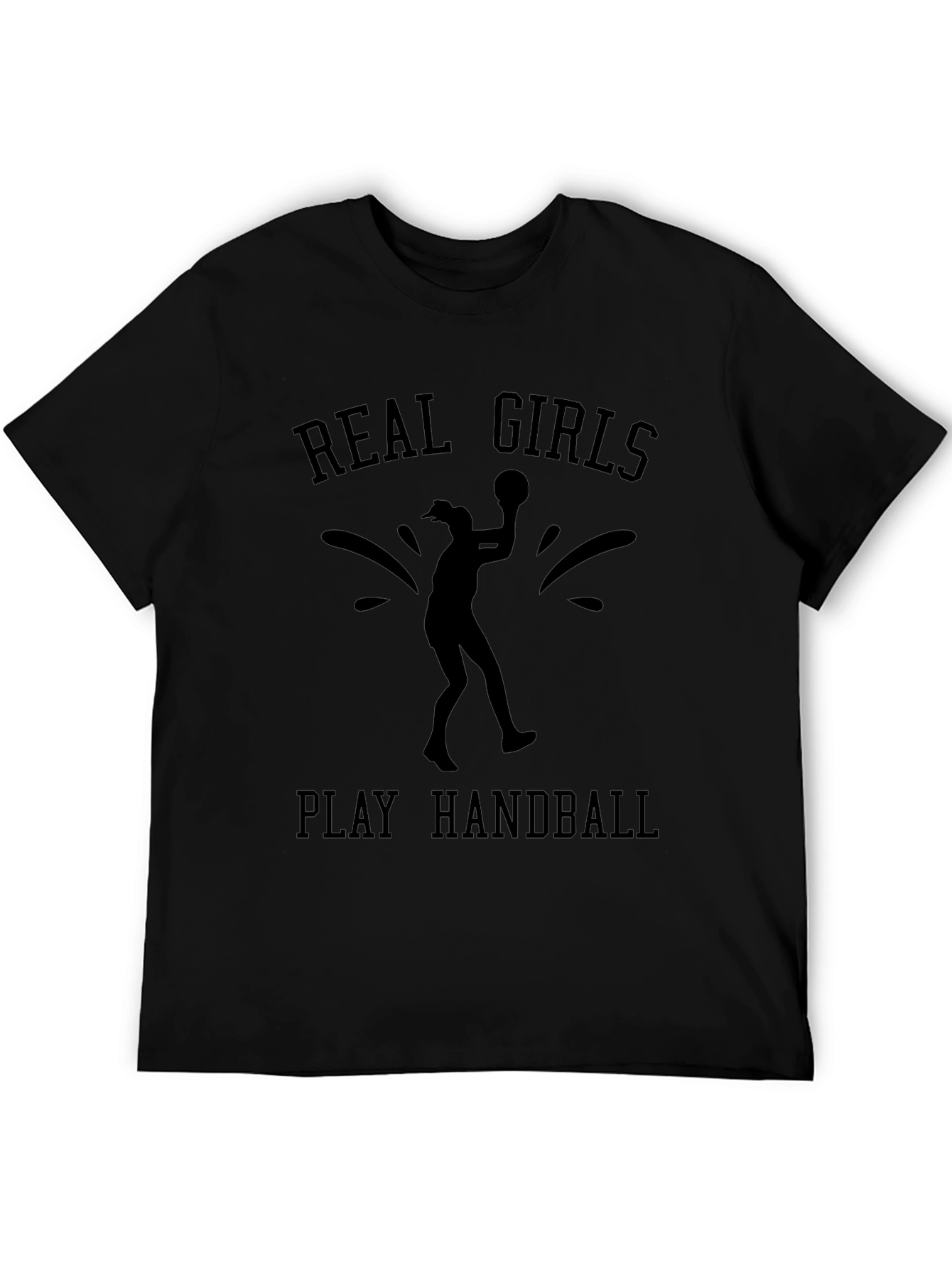 Real Girls Play Handball T-Shirt - Sporty & Stylish