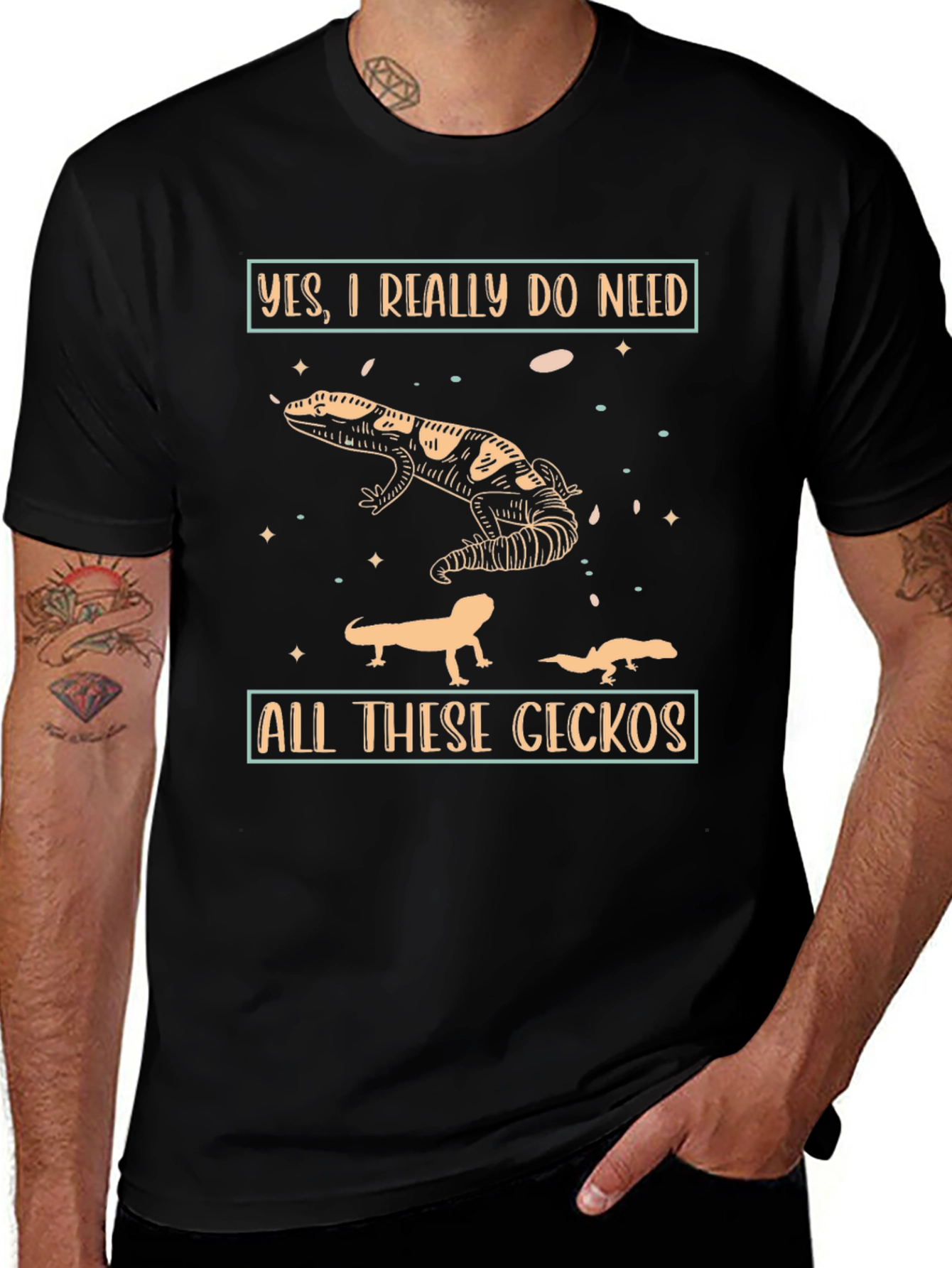 Gecko Lover T-Shirt - Funny Reptile Tee