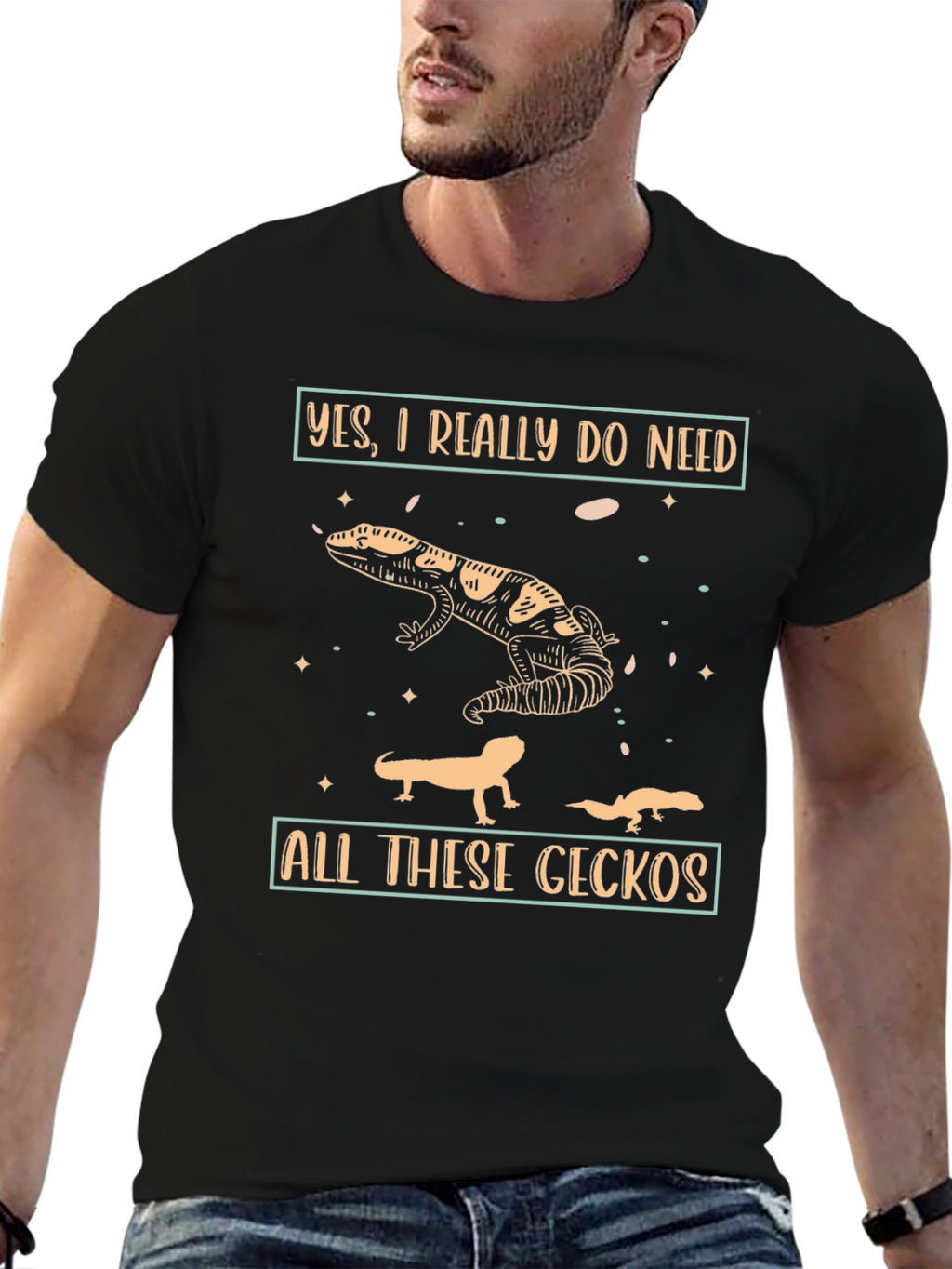 Gecko Lover T-Shirt - Funny Reptile Tee