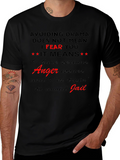 Drama Avoiding Black T-Shirt