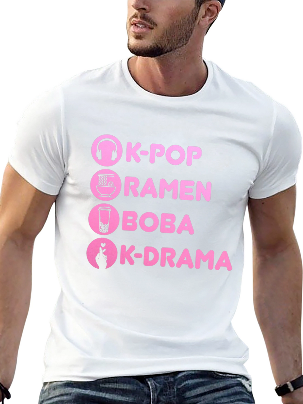 K-Pop Ramen Boba K-Drama T-Shirt