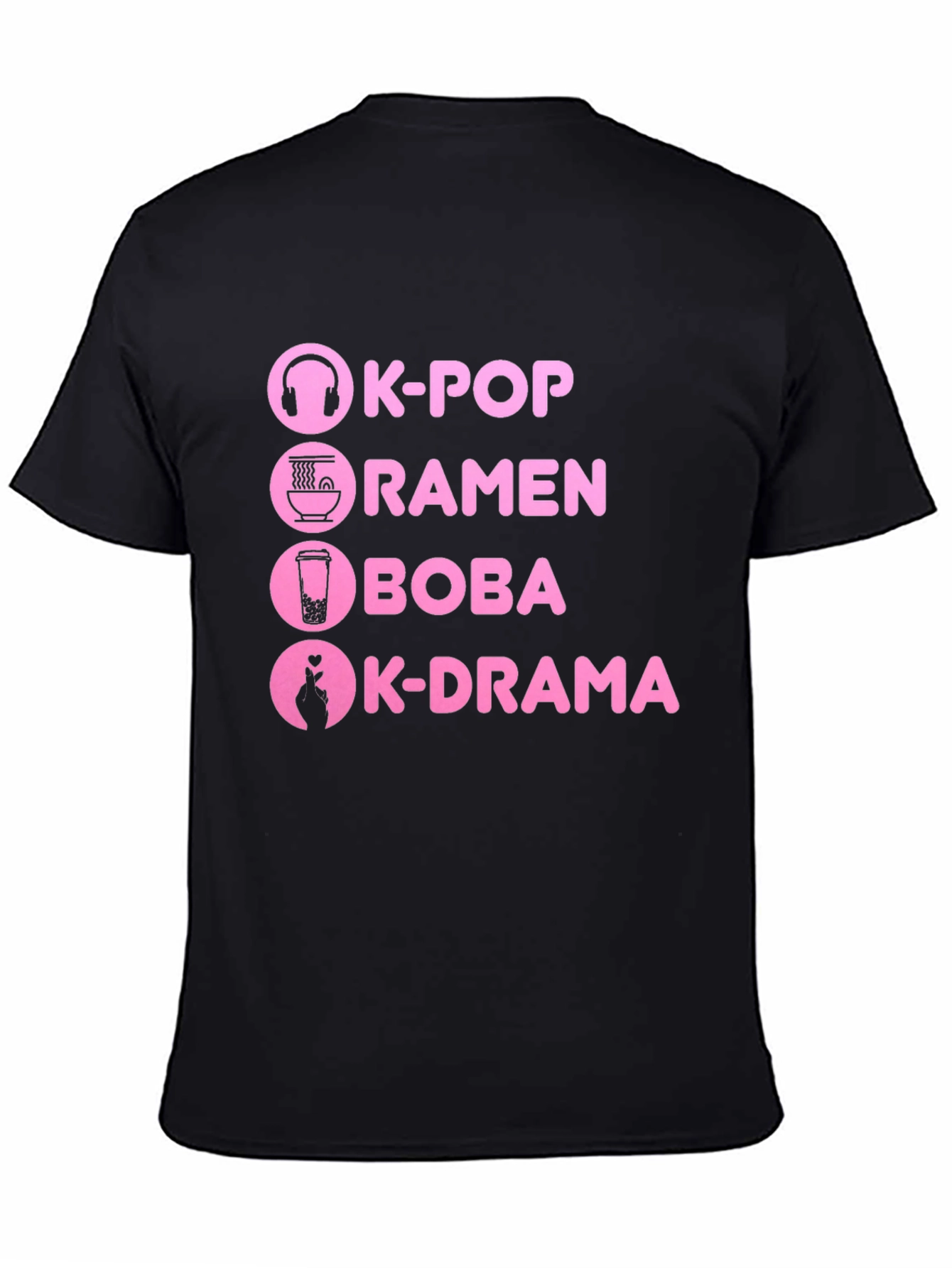 K-Pop Ramen Boba K-Drama T-Shirt