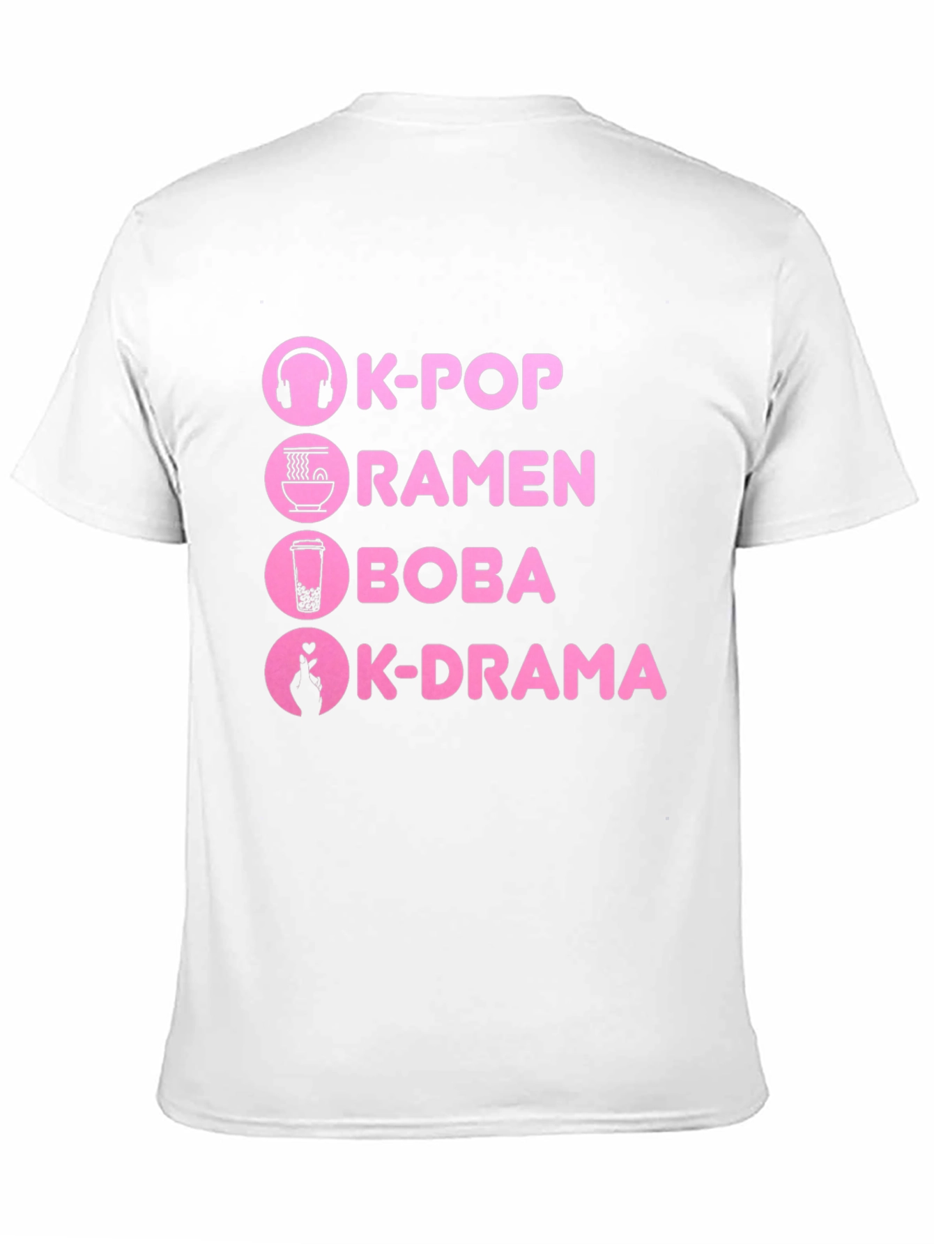 K-Pop Ramen Boba K-Drama T-Shirt