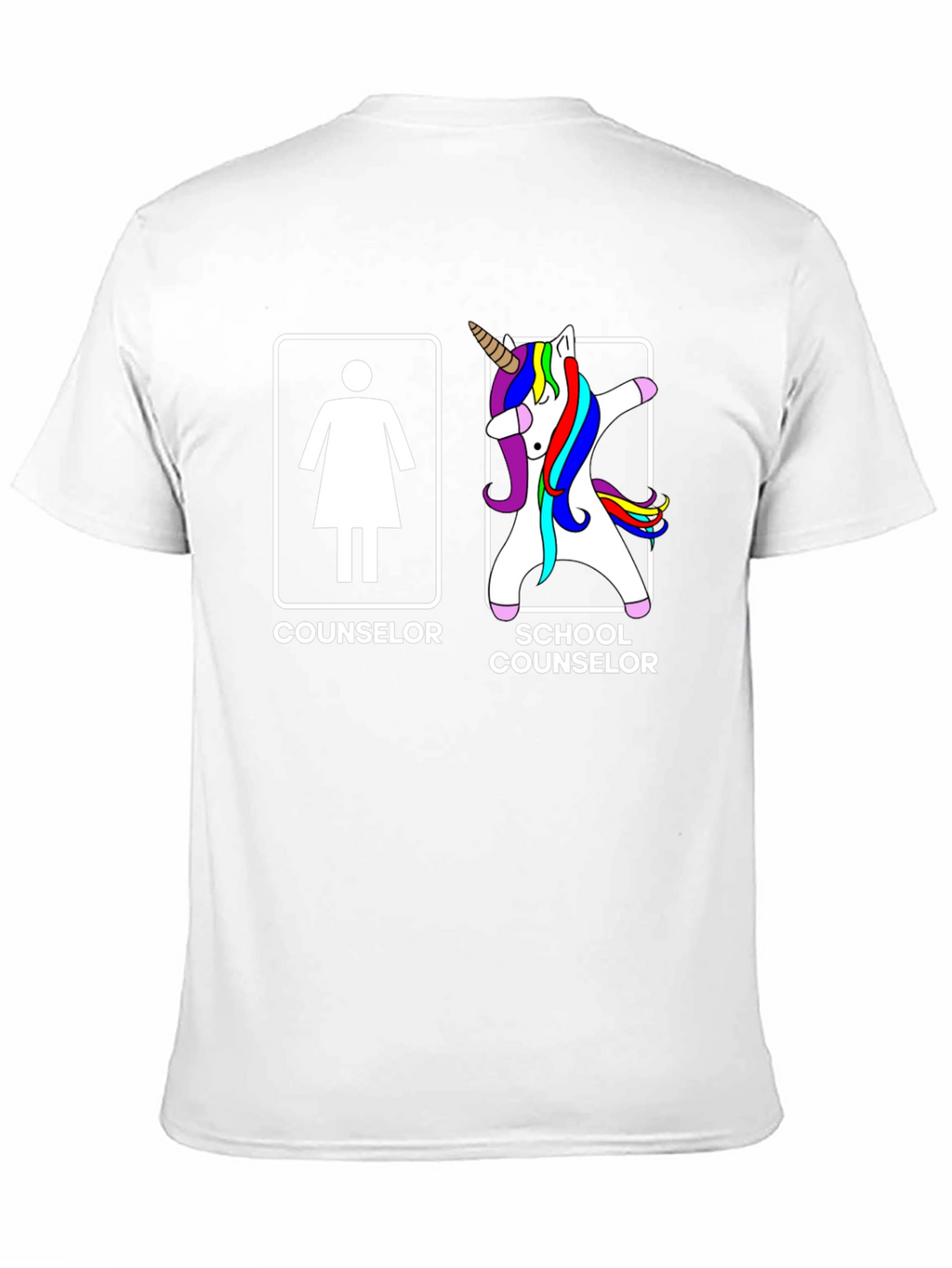 Counselor vs School Counselor T-Shirt - Unisex
