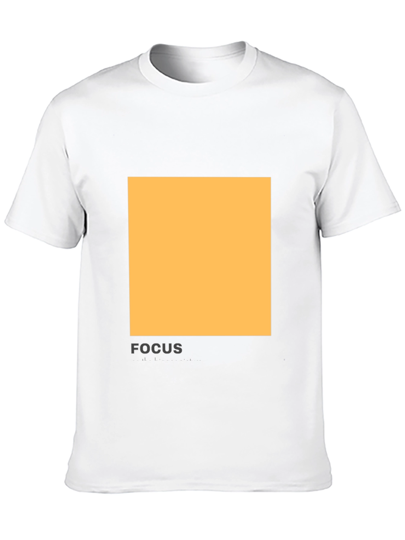 Modern Black T-Shirt with Abstract Square Design
