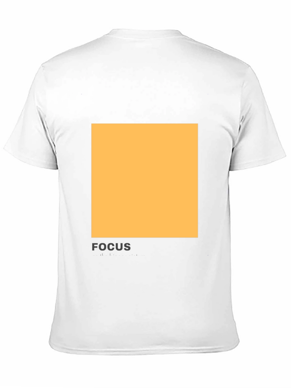 Modern Black T-Shirt with Abstract Square Design