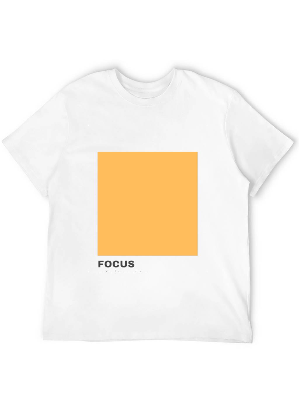 Modern Black T-Shirt with Abstract Square Design