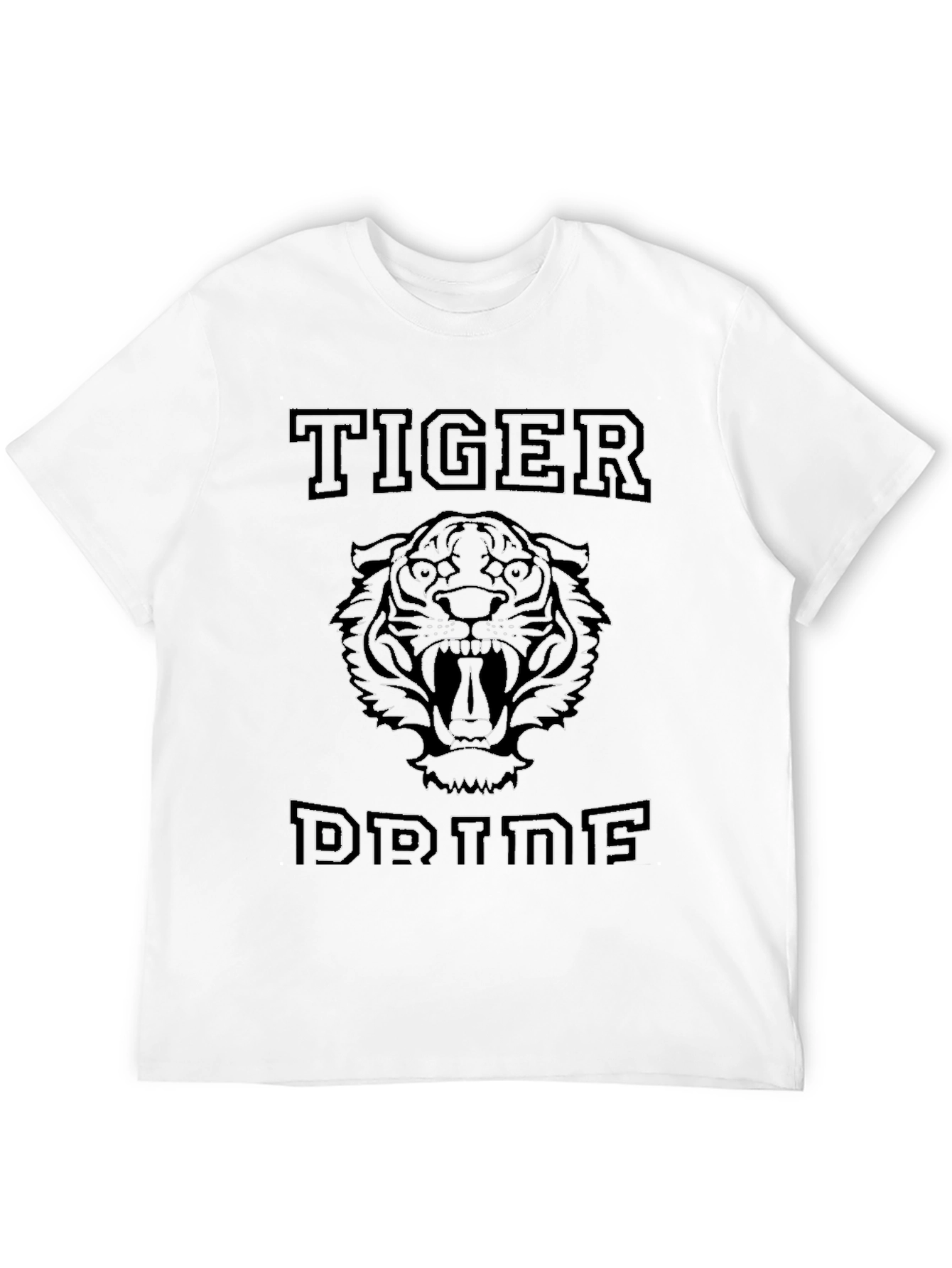 Tiger Dreams Graphic Black T-Shirt