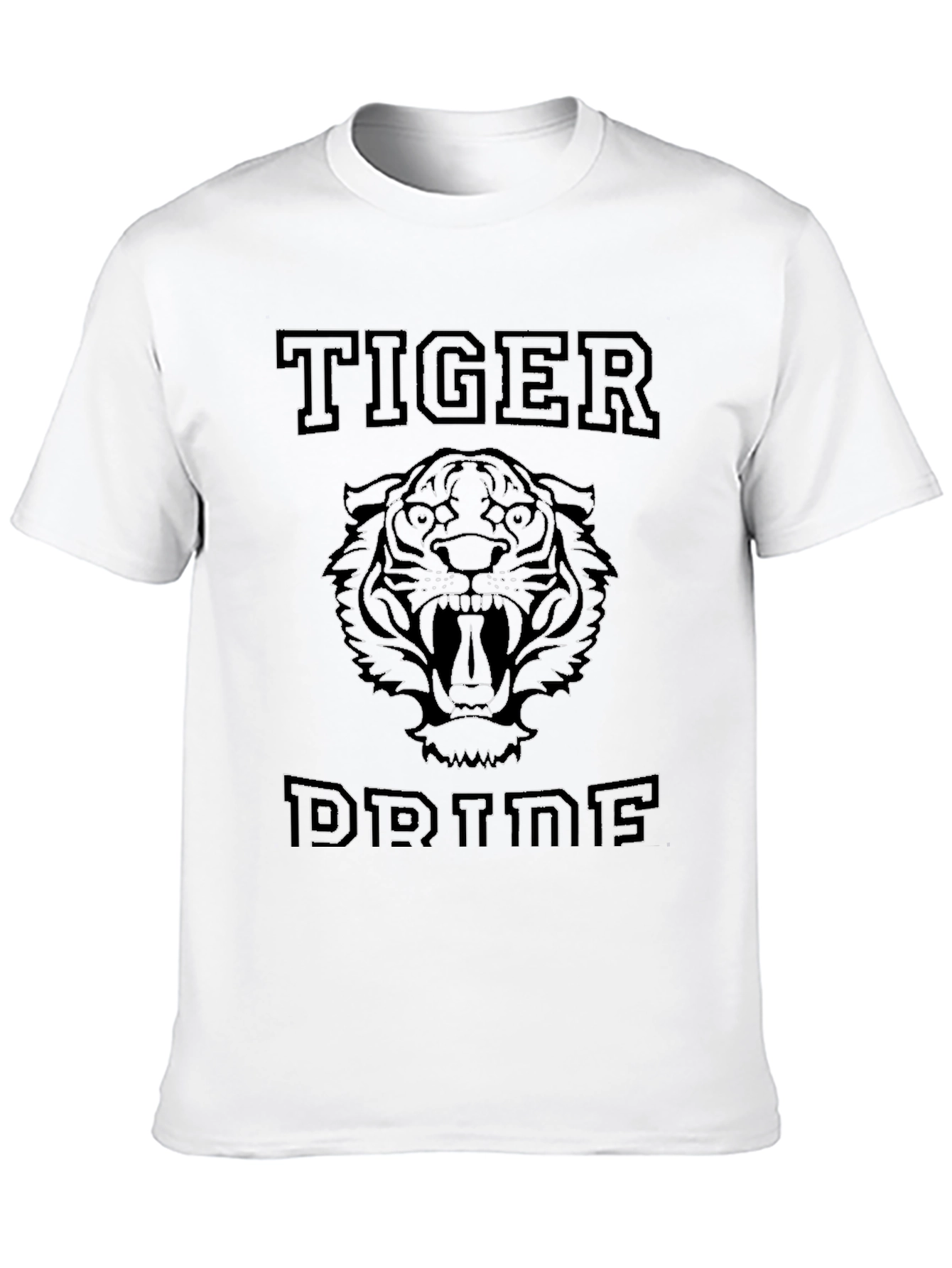 Tiger Dreams Graphic Black T-Shirt