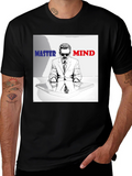 Master Mind Graphic Tee - Stylish Black T-Shirt