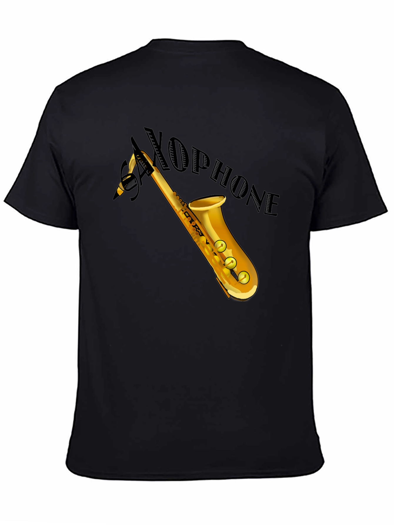 Saxophone Graphic Tee - Cool Musician T-Shirt