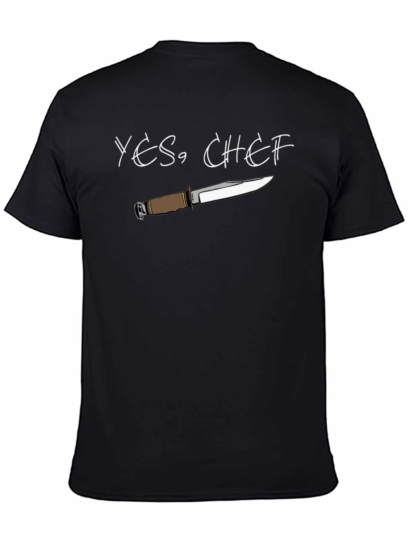 Yes Chef! Knife Graphic Tee
